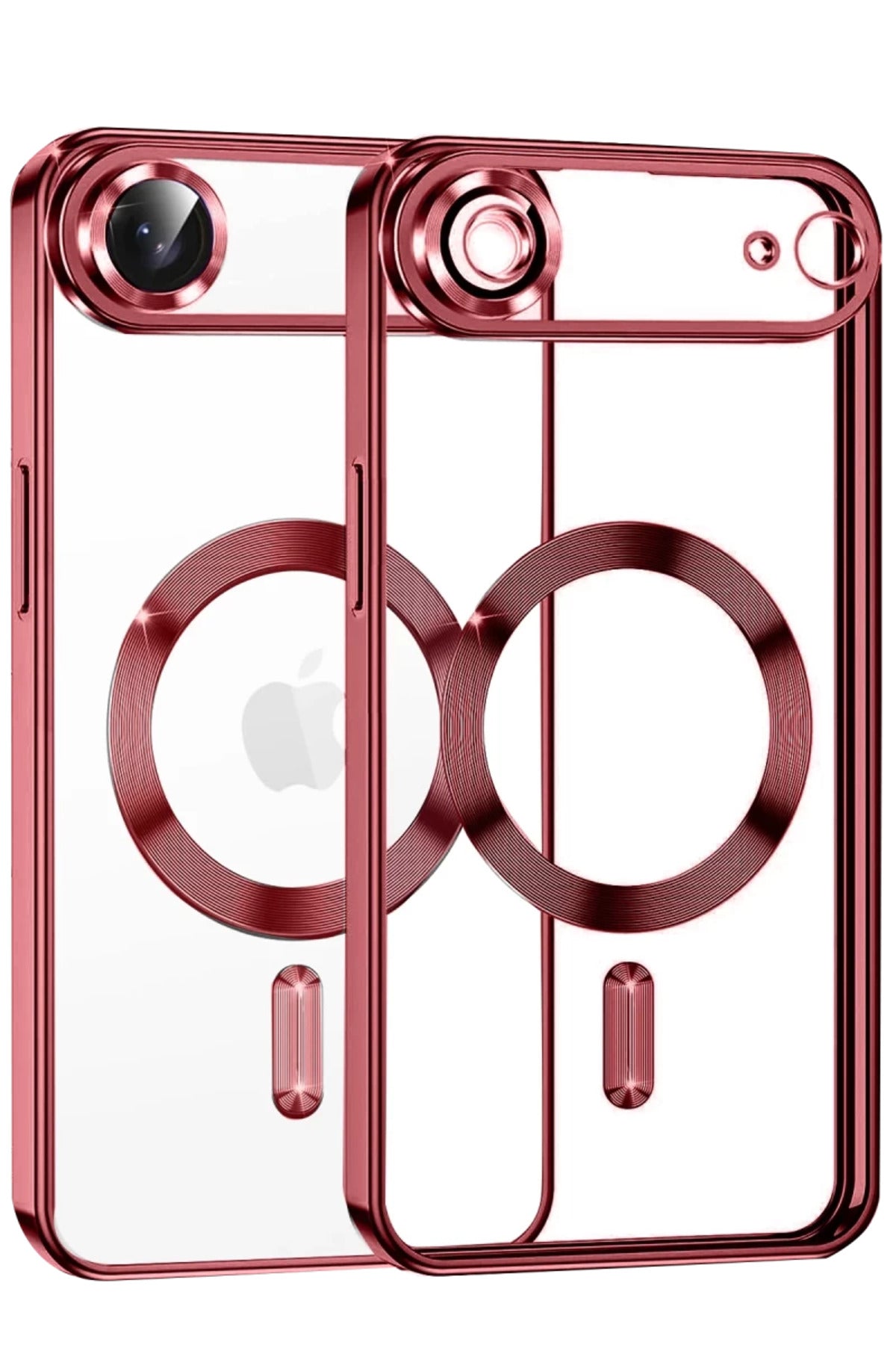 Apple iPhone 17 Air Uyumlu Kross Magneticsafe Kapak - Kırmızı