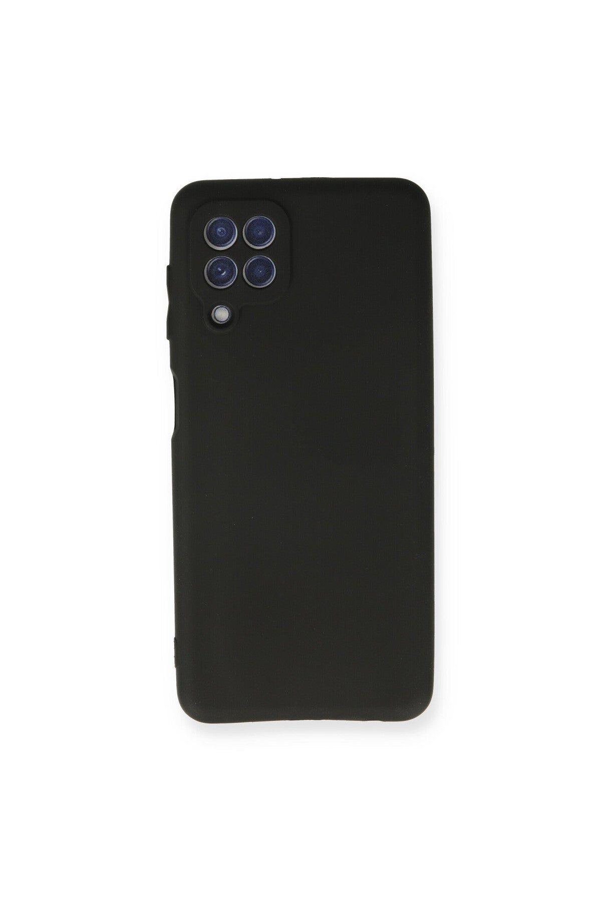 Samsung Galaxy A22 Uyumlu Kılıf First Silikon - Siyah