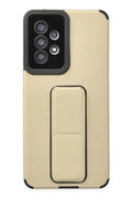 Samsung Galaxy A53 5G Uyumlu Kılıf Mega Standlı Silikon - Gold