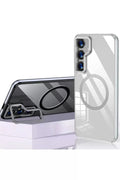 Joko Samsung Galaxy S24 Uyumlu Crystal Magsafe Kapak - Şeffaf