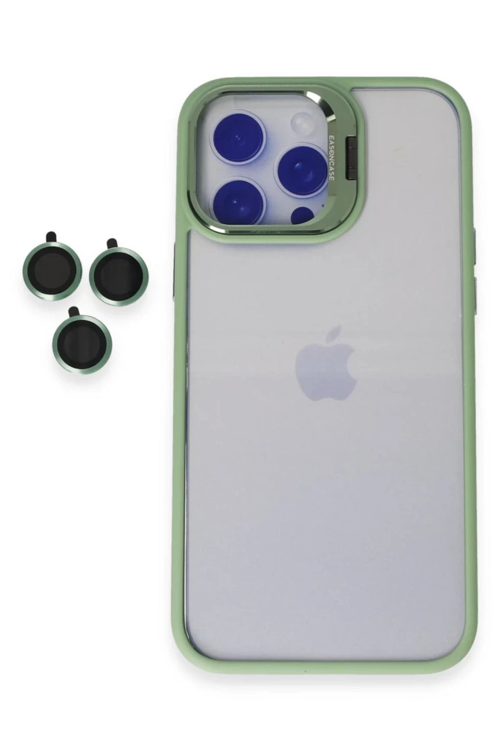 Joko Apple iPhone 14 Pro Max Uyumlu Kılıf Roblox Lens Standlı Kapak - Yeşil