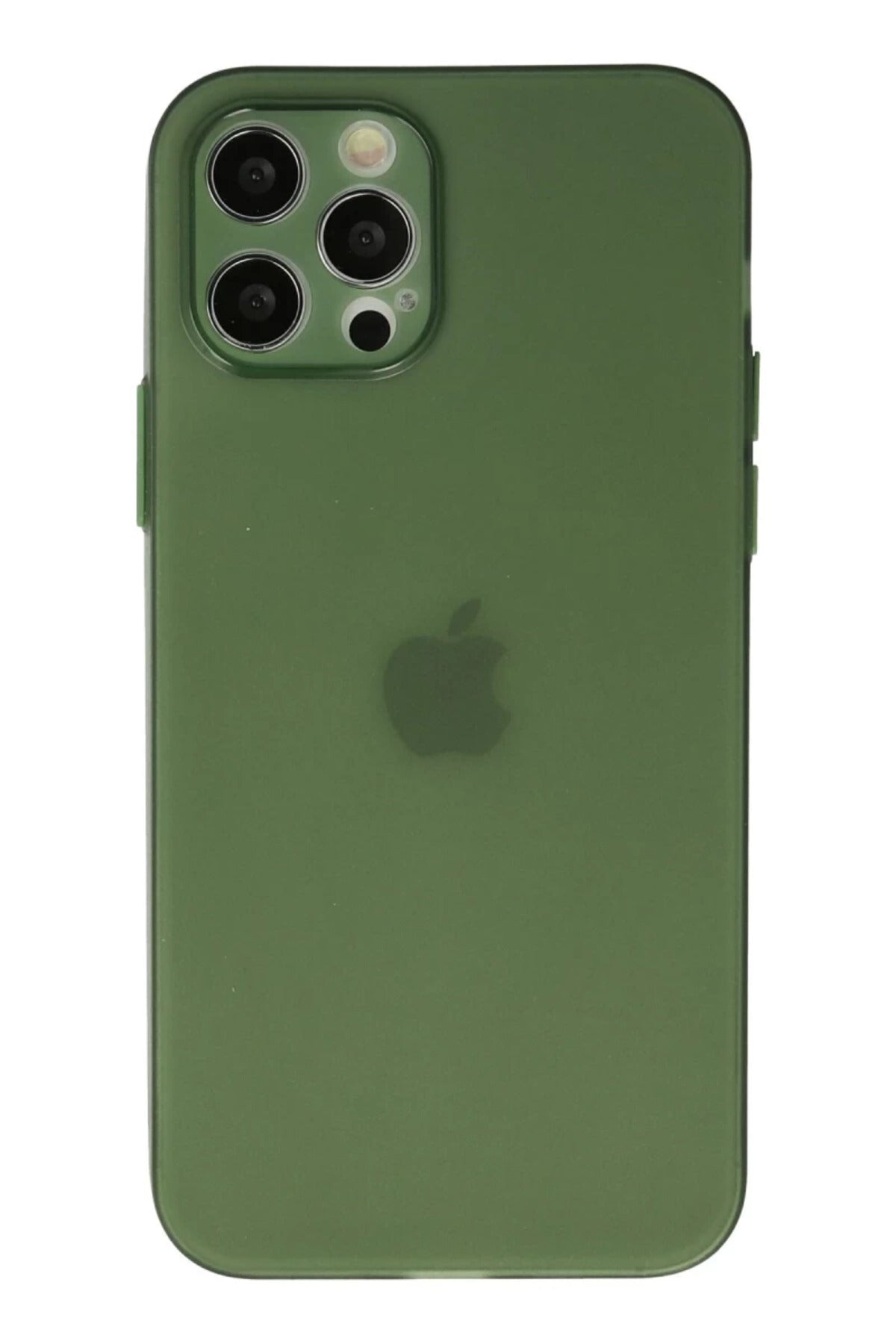 Apple iPhone 12 Pro Uyumlu Kılıf Puma Silikon - Yeşil
