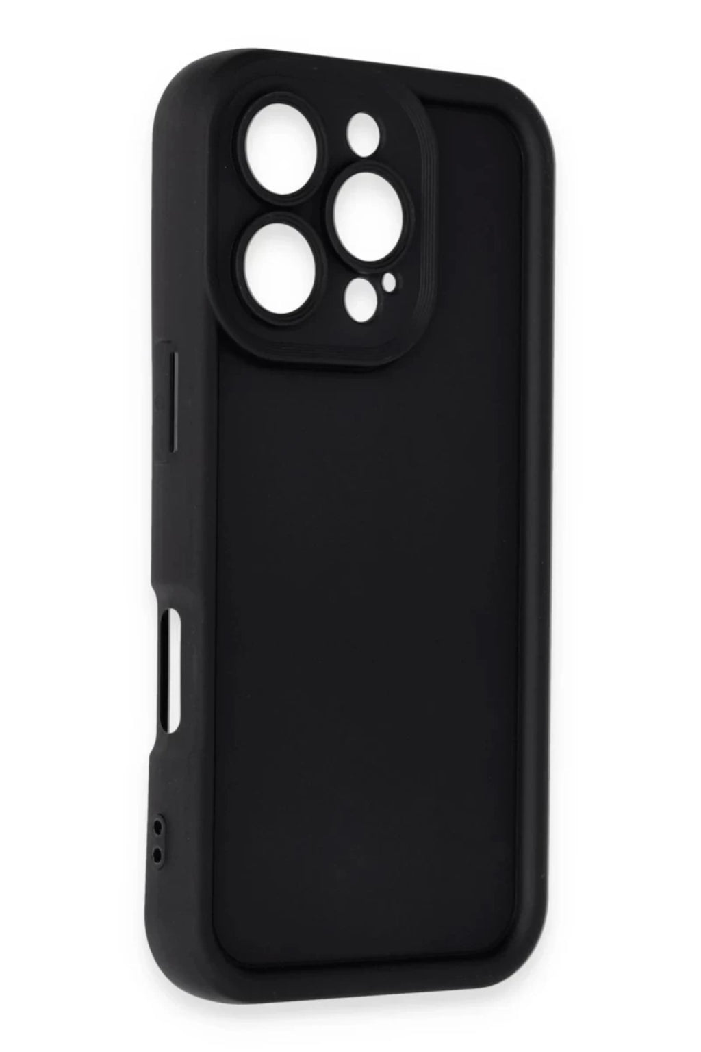 Apple iPhone 16 Pro Uyumlu Kılıf Viera Silikon - Siyah