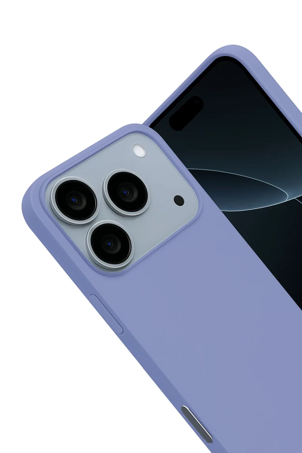 Apple iPhone 17 Pro Max Uyumlu Nano içi Kadife Silikon - Lila