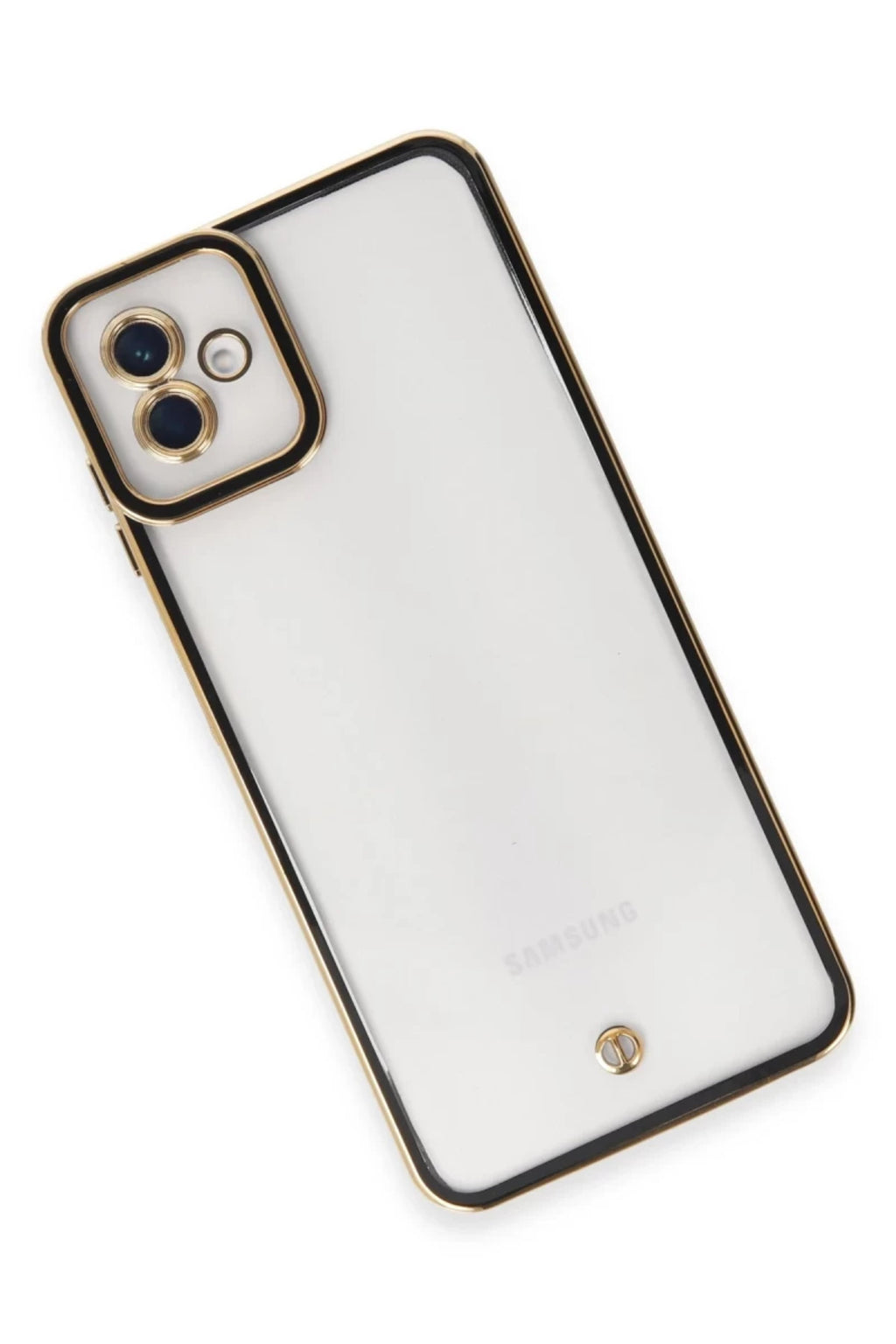 Samsung Galaxy A04 Uyumlu Kılıf Liva Lens Silikon - Siyah