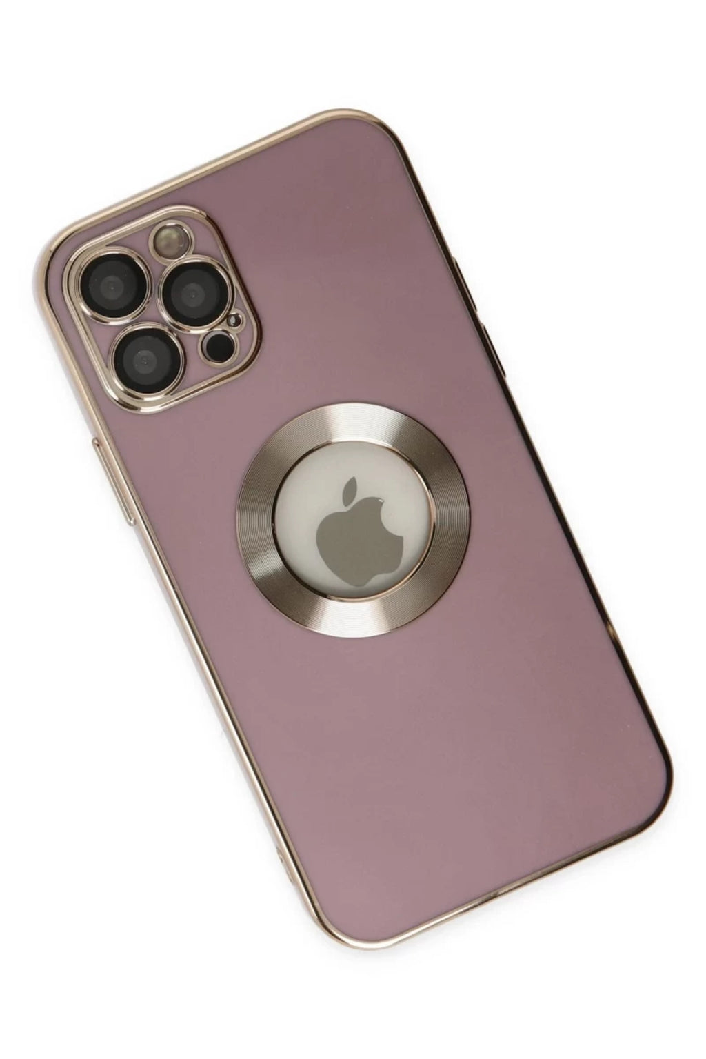 Apple iPhone 12 Pro Uyumlu Kılıf Store Silikon - Mor