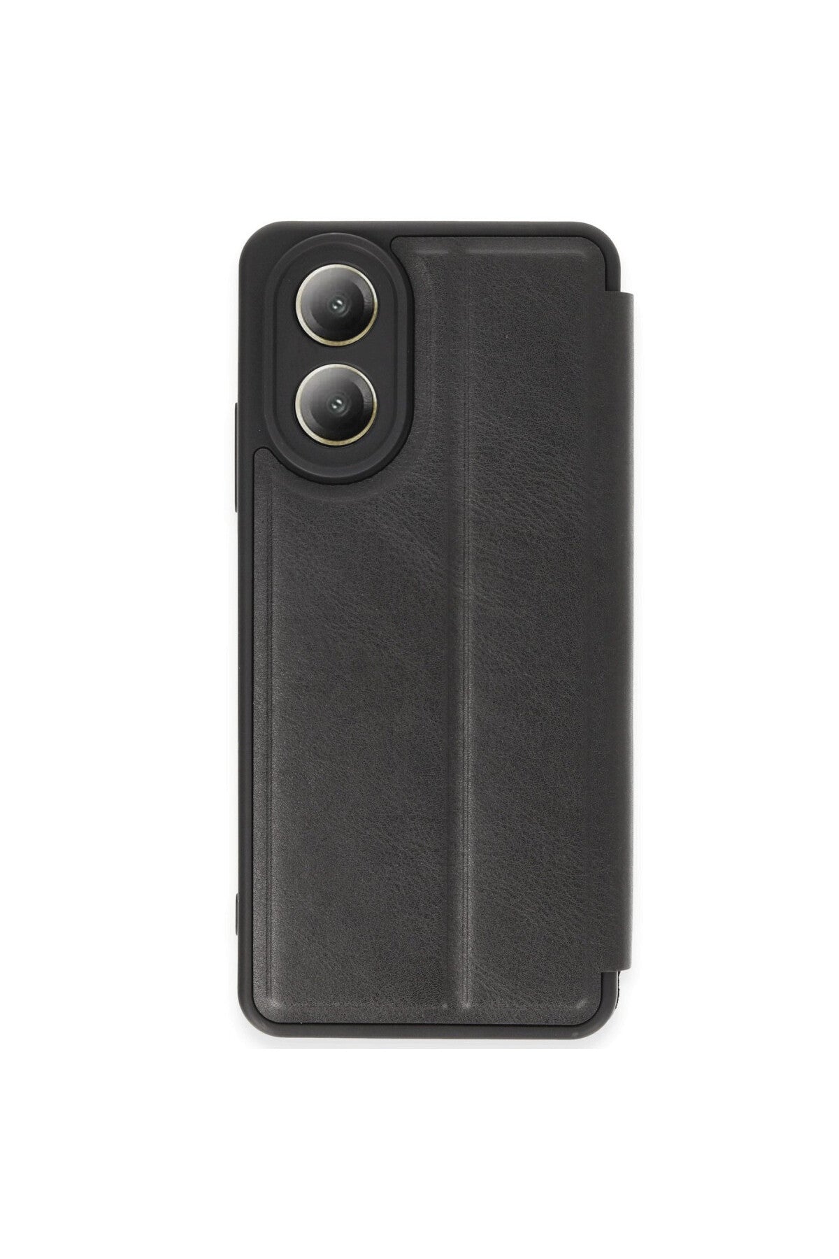 Oppo A38 Uyumlu Kılıf Flip Cover - Siyah