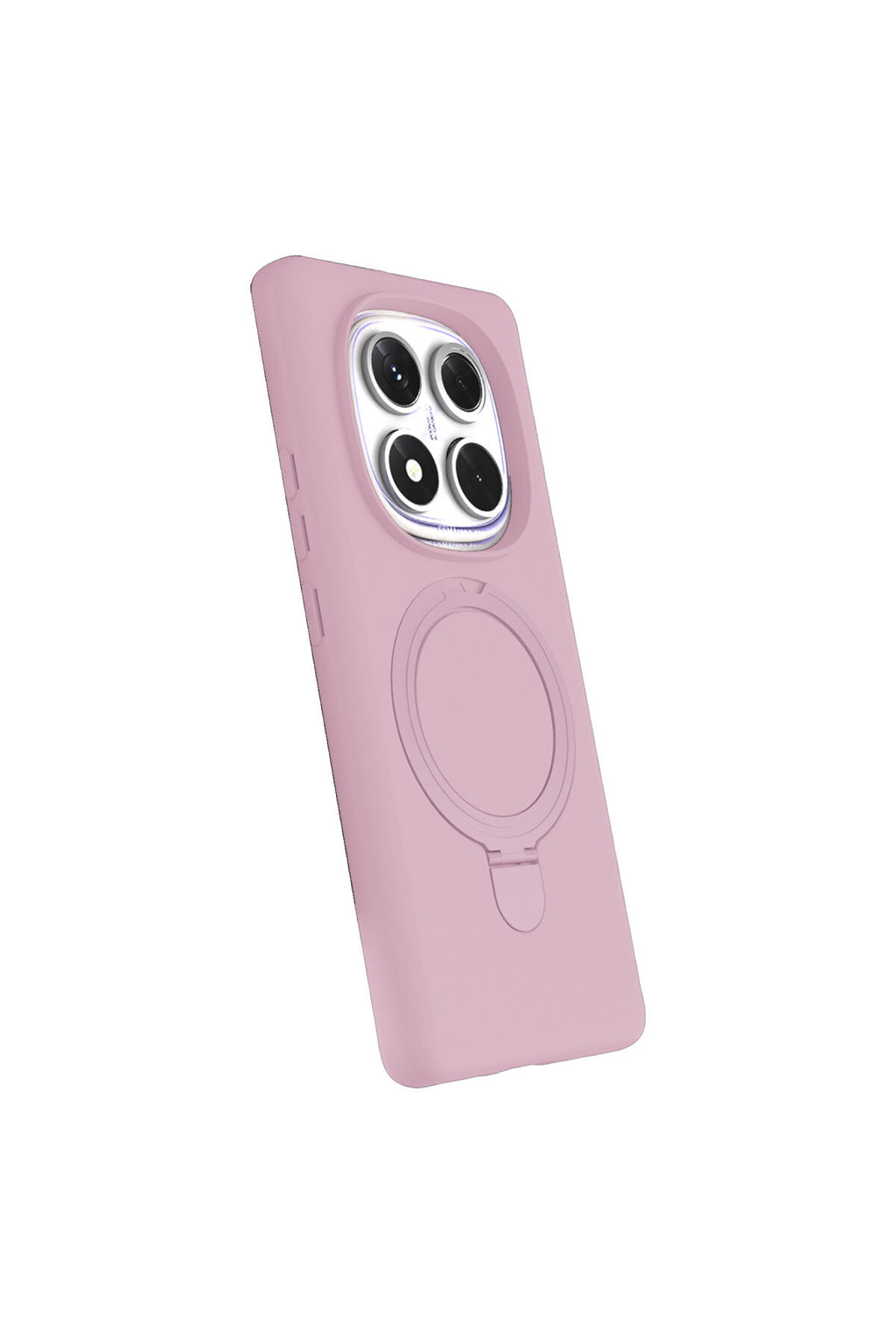 Xiaomi Redmi Note 14 Pro 5G Uyumlu Regal Magsafe Standlı Kapak - Açık Pembe