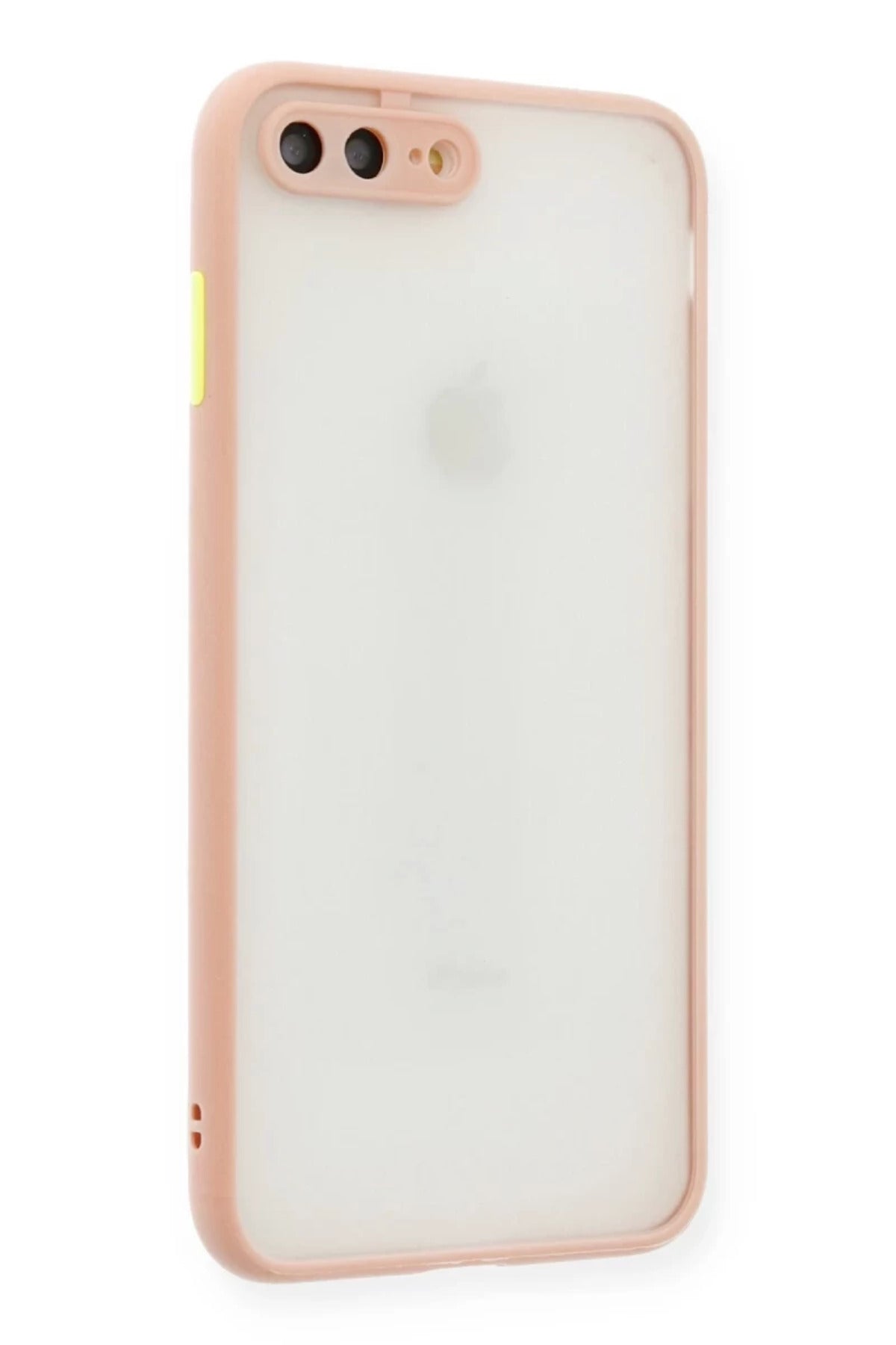 Apple iPhone 7 Plus Uyumlu Kılıf Montreal Silikon Kapak - Pembe