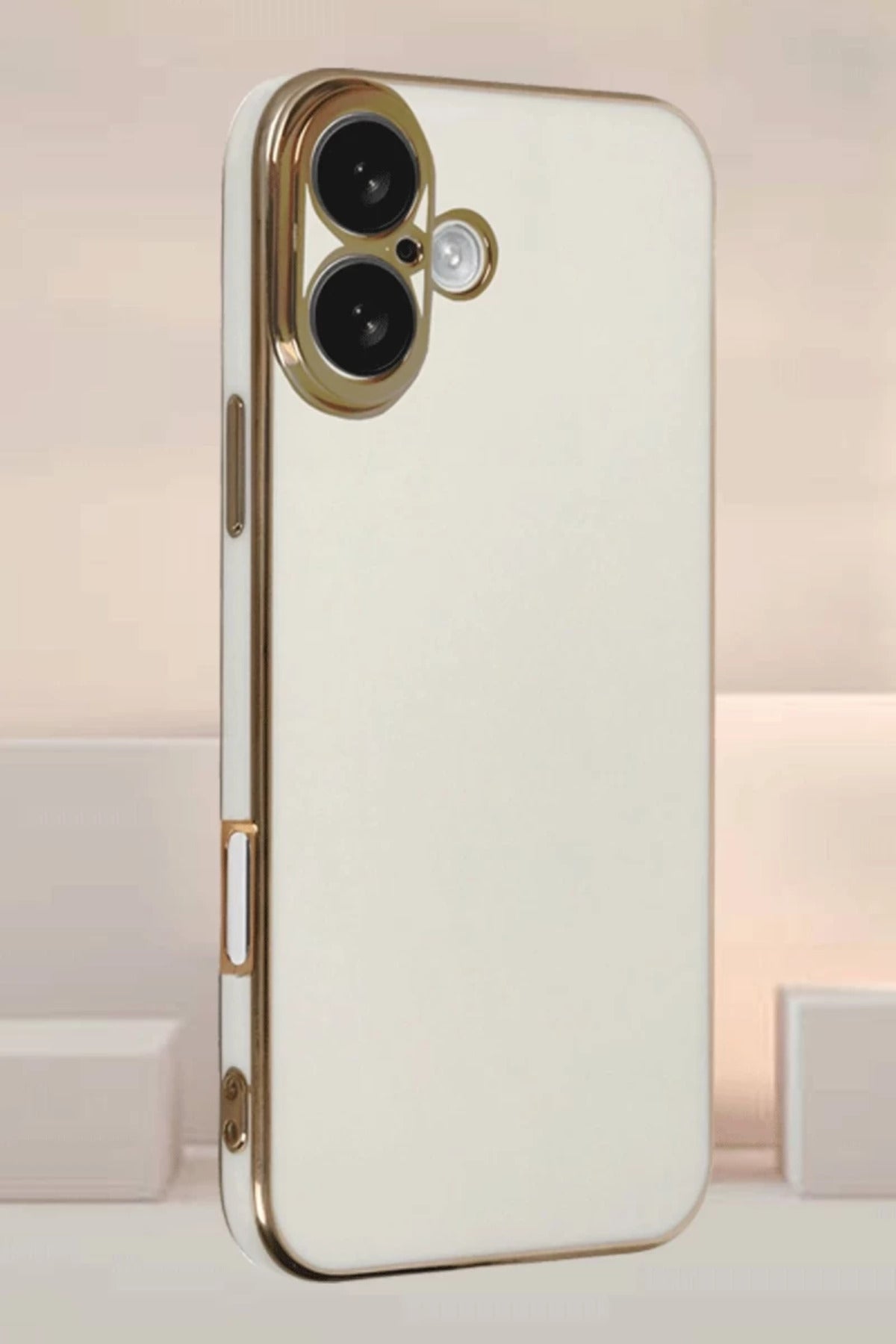 Apple iPhone 16 Uyumlu Kılıf Volet Silikon - Siyah