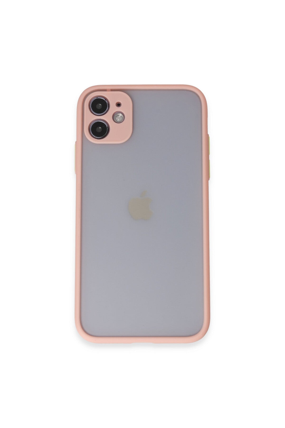 Apple iPhone 11 Uyumlu Kılıf Montreal Silikon Kapak - Pembe