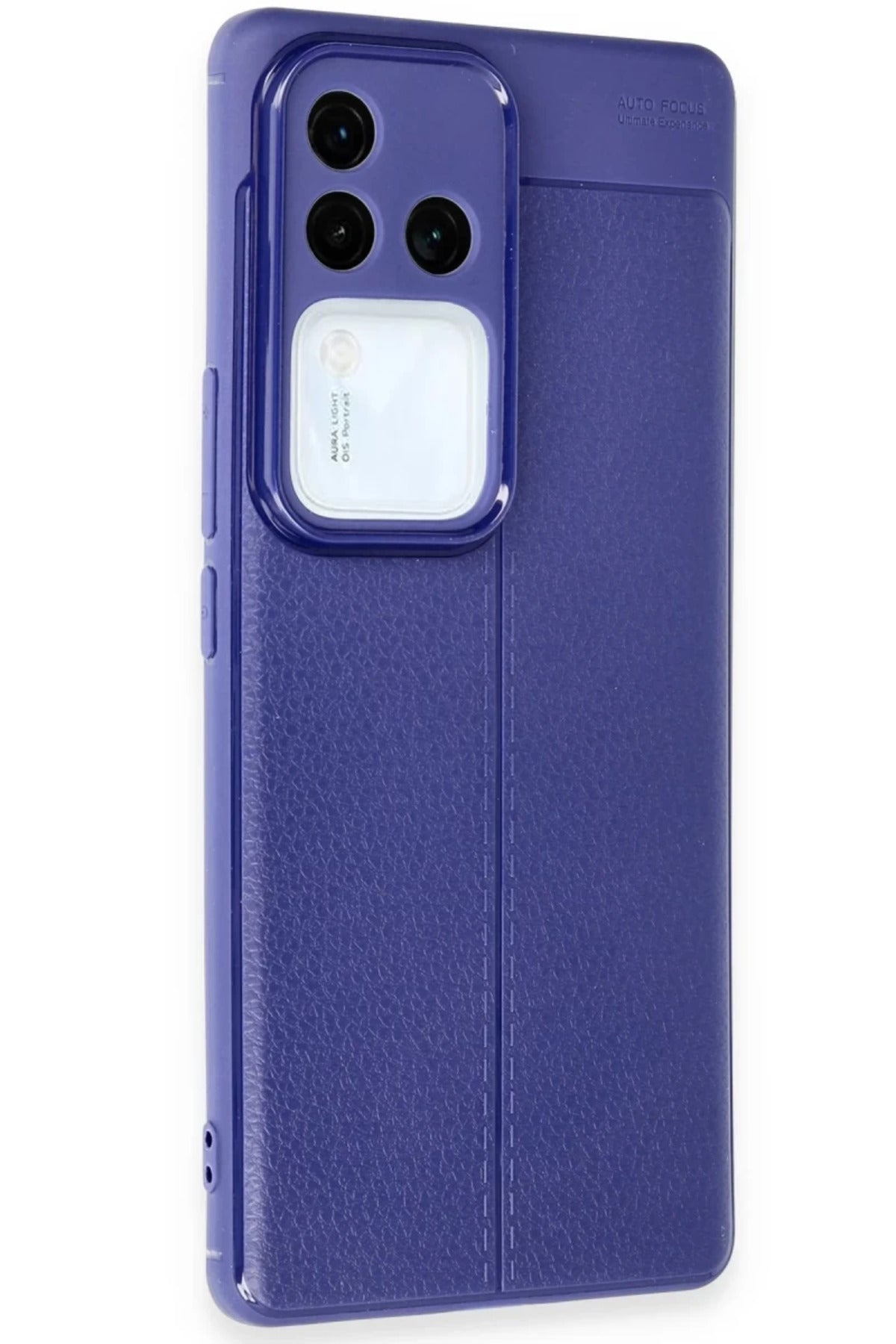 Vivo V30 5G Uyumlu Kılıf Auto Focus Kapak - Lacivert