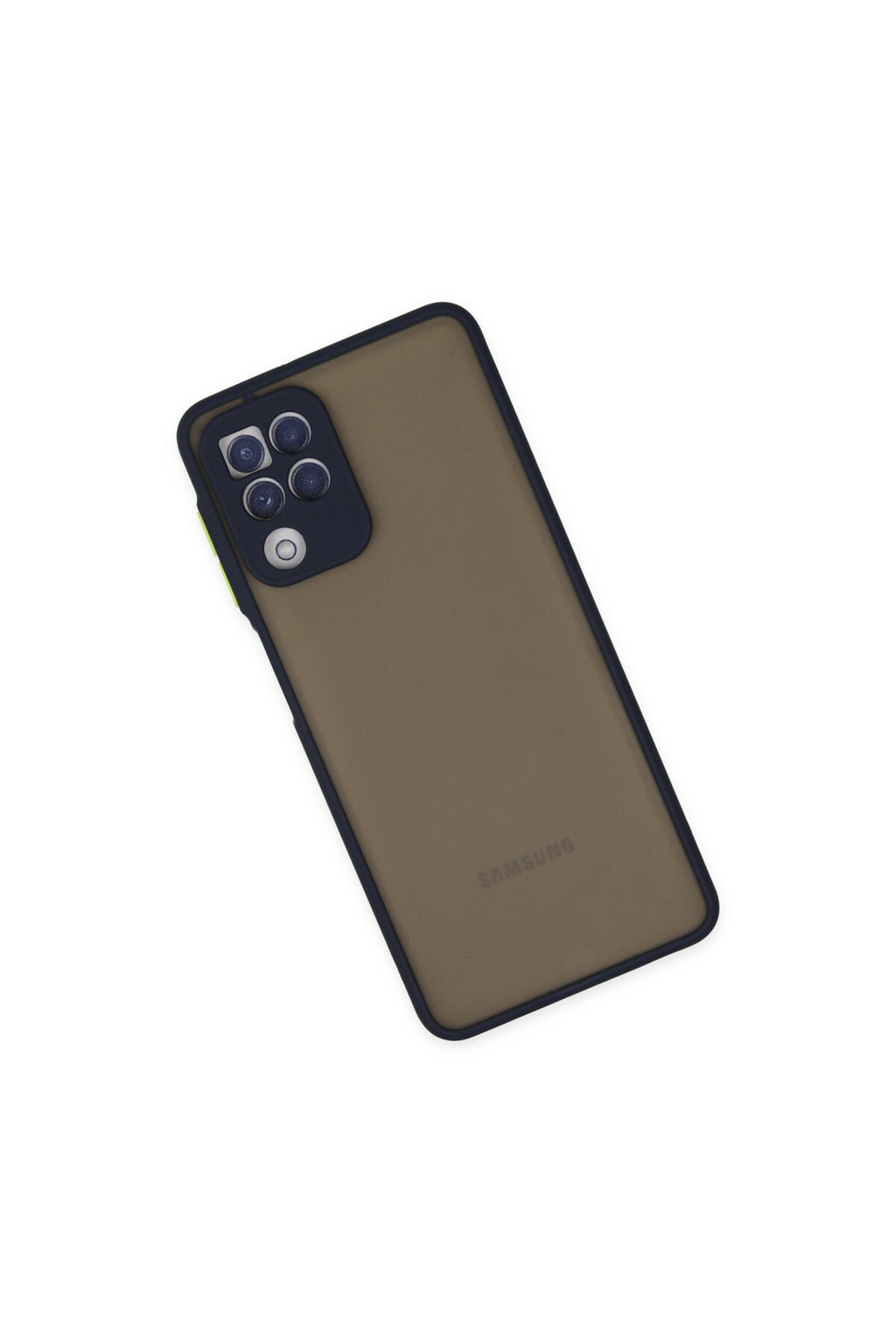 Samsung Galaxy A22 Uyumlu Kılıf Montreal Silikon Kapak - Lacivert