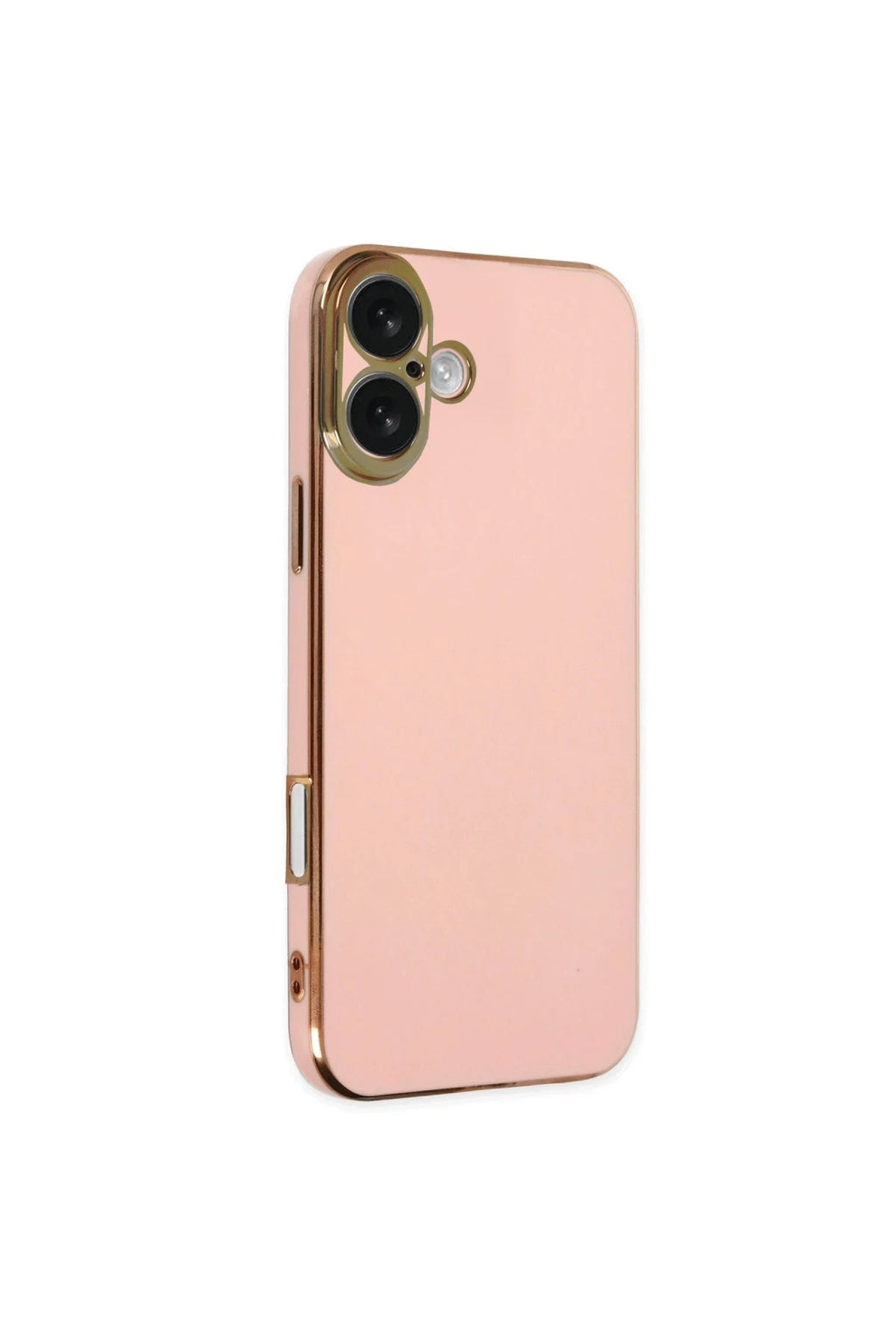Apple iPhone 16 Uyumlu Kılıf Volet Silikon - Pembe