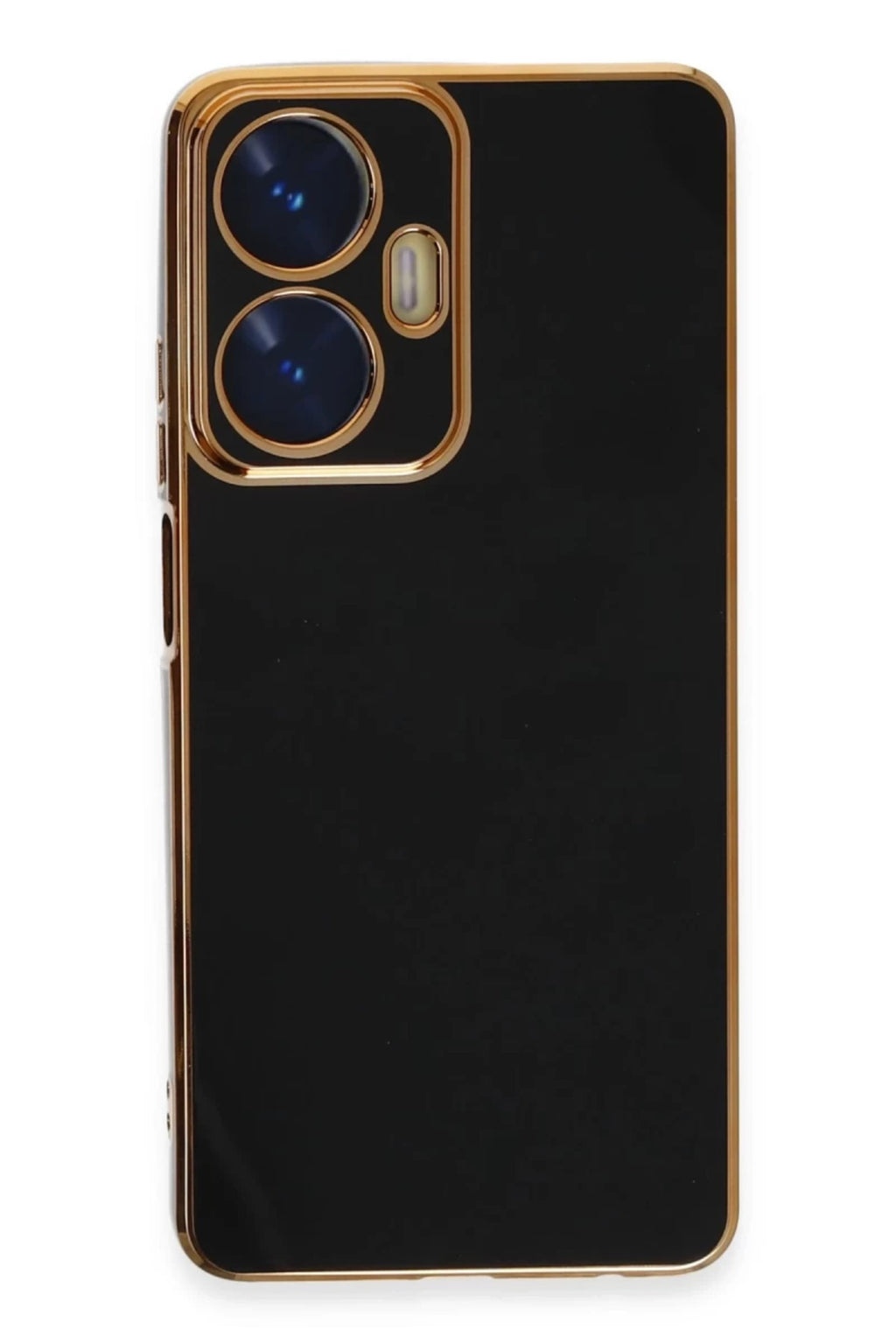 Realme C55 Uyumlu Kılıf Volet Silikon - Siyah