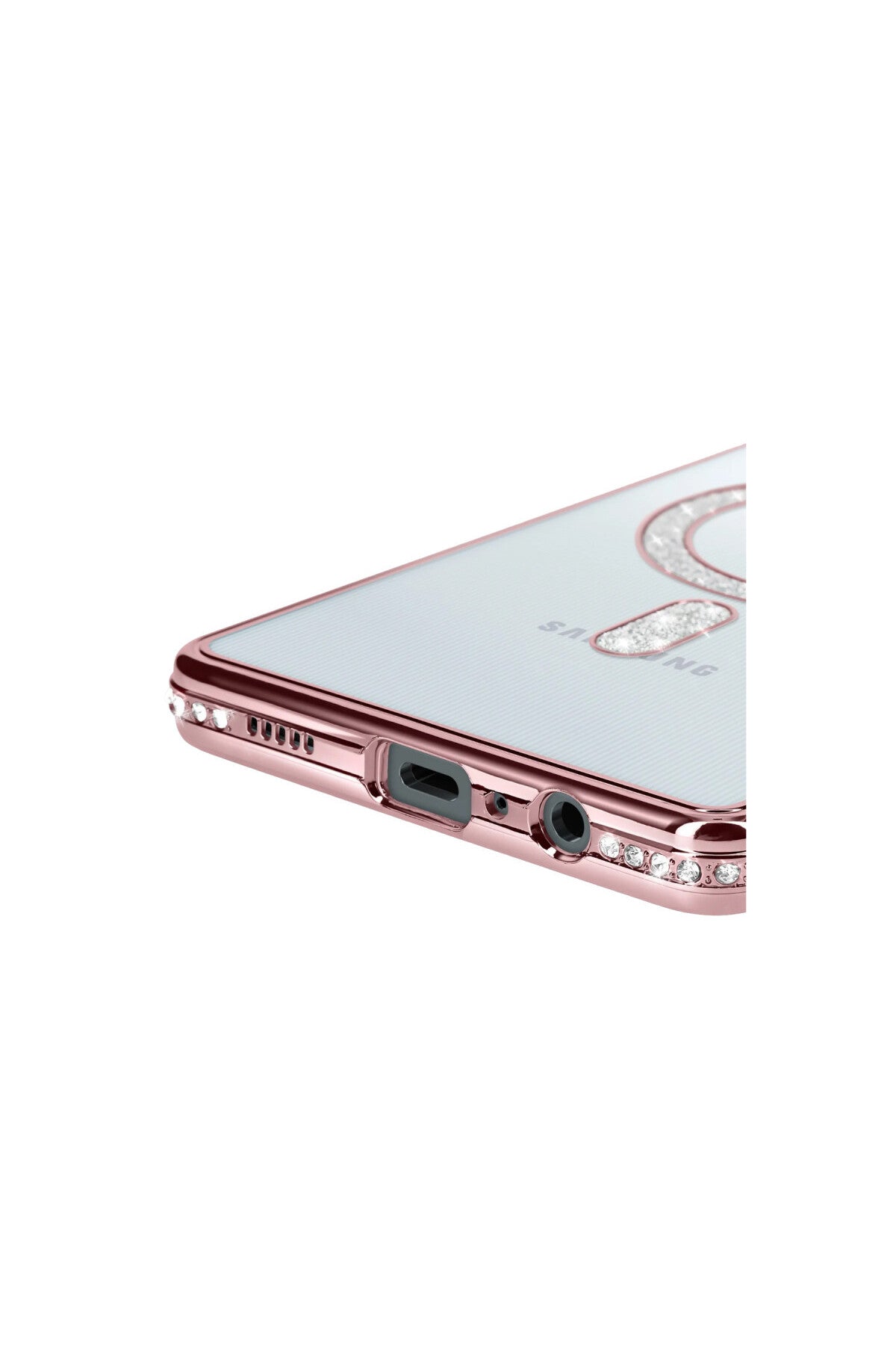 Samsung Galaxy A06 Uyumlu Joke Simli Magneticsafe Kılıf - Pembe