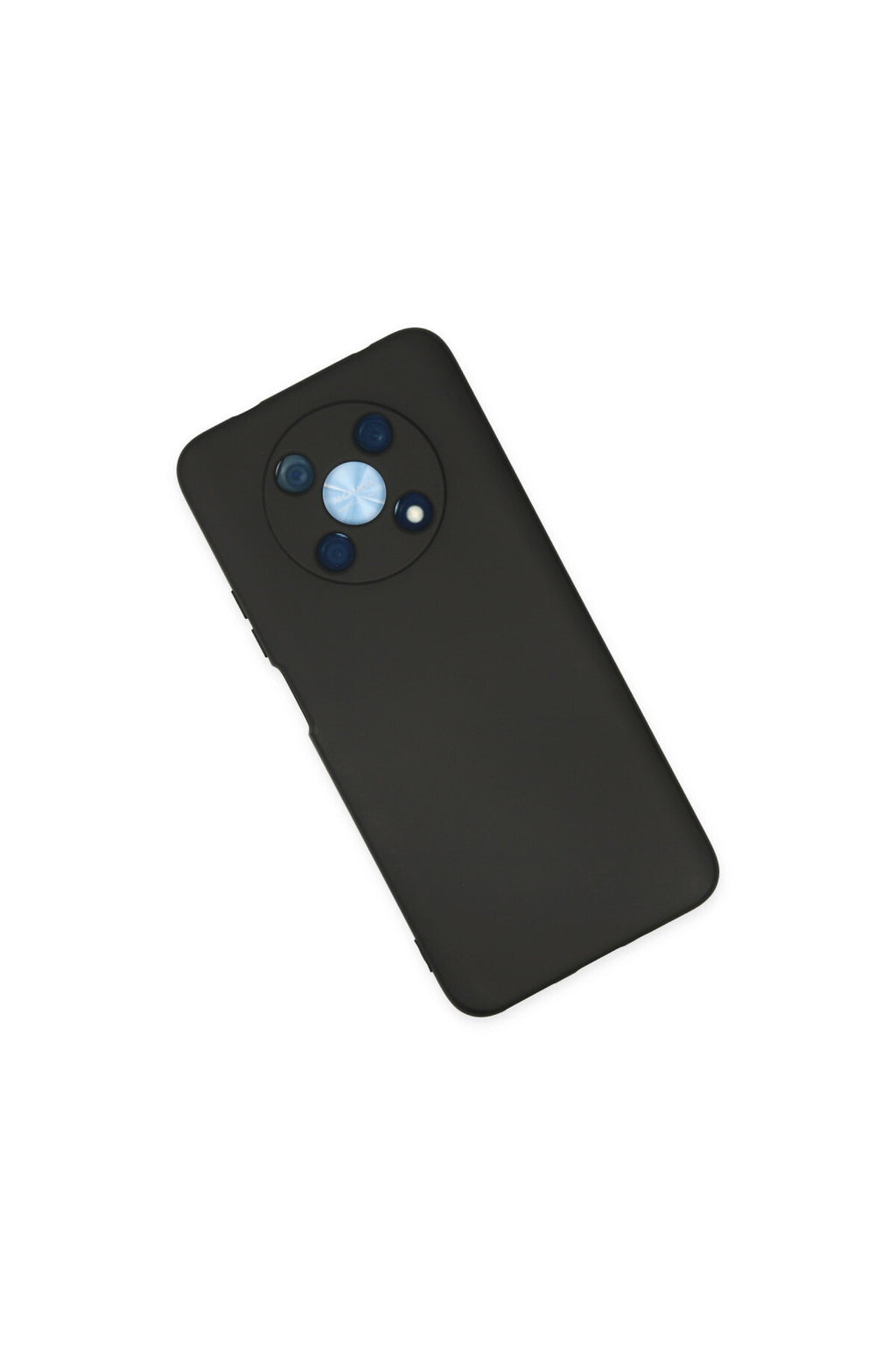 Huawei Nova Y90 Uyumlu Kılıf Nano içi Kadife Silikon - Siyah