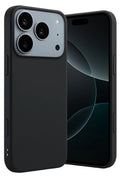 Apple iPhone 17 Pro Max Uyumlu First Silikon - Siyah