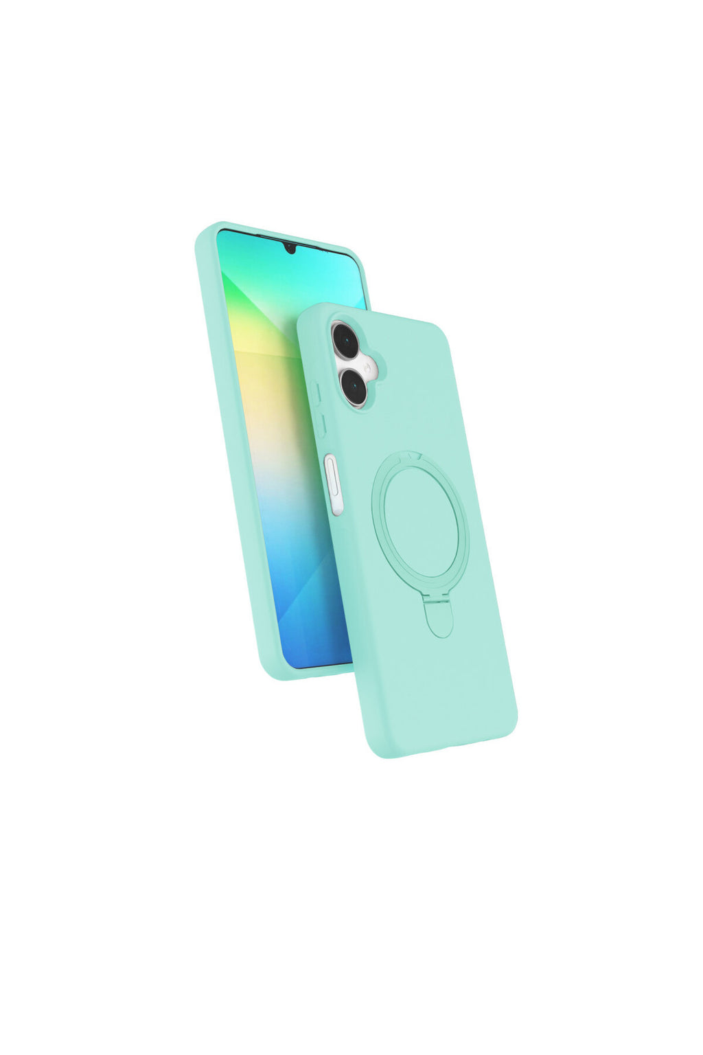 Samsung Galaxy A06 Uyumlu Regal Magsafe Standlı Kapak - Su Yeşili