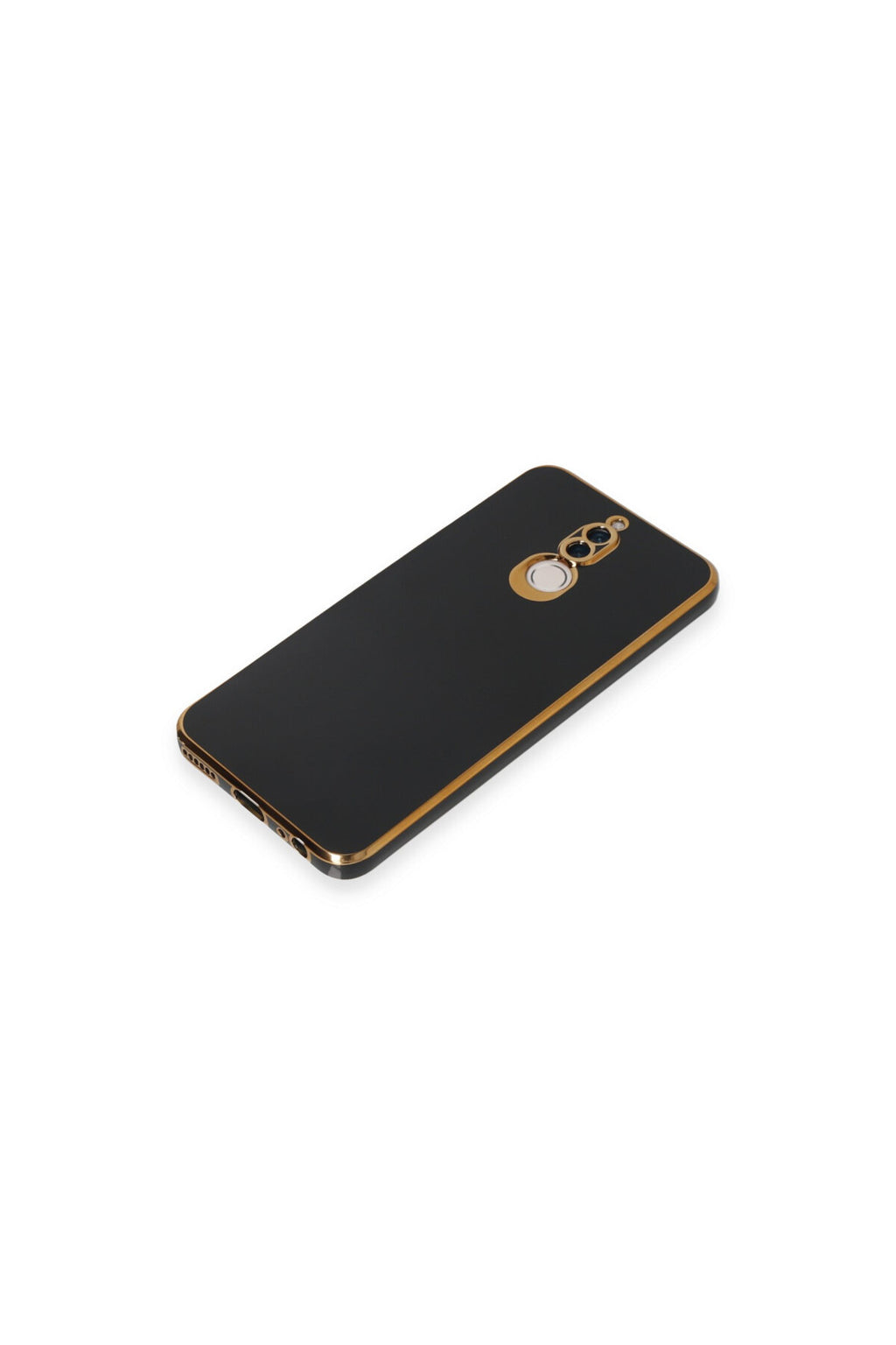Huawei Mate 10 Lite Uyumlu Kılıf Volet Silikon - Siyah