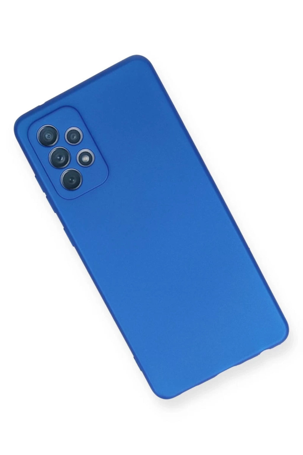 Samsung Galaxy A72 Uyumlu Kılıf First Silikon - Mavi