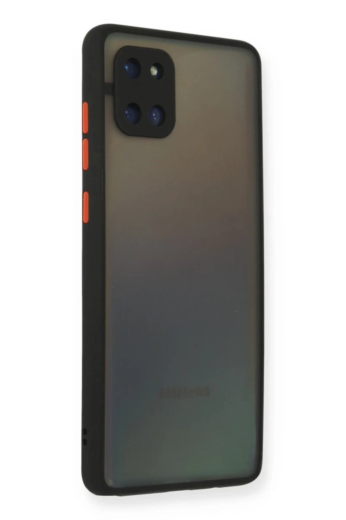 Samsung Galaxy A81 / Note 10 Lite Kılıf Montreal Silikon Kapak - Siyah