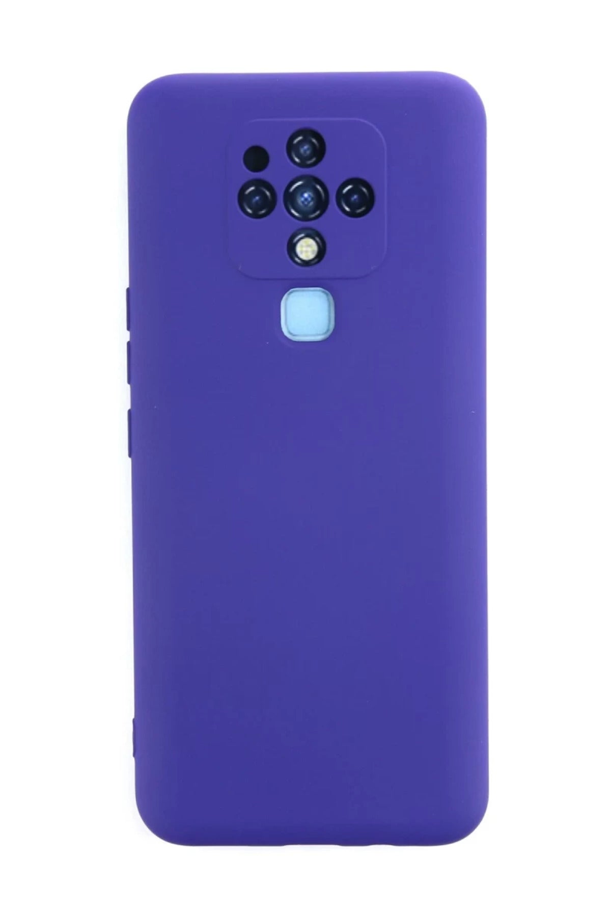 Tecno Camon 16 Uyumlu Kılıf Nano içi Kadife Silikon - Mor