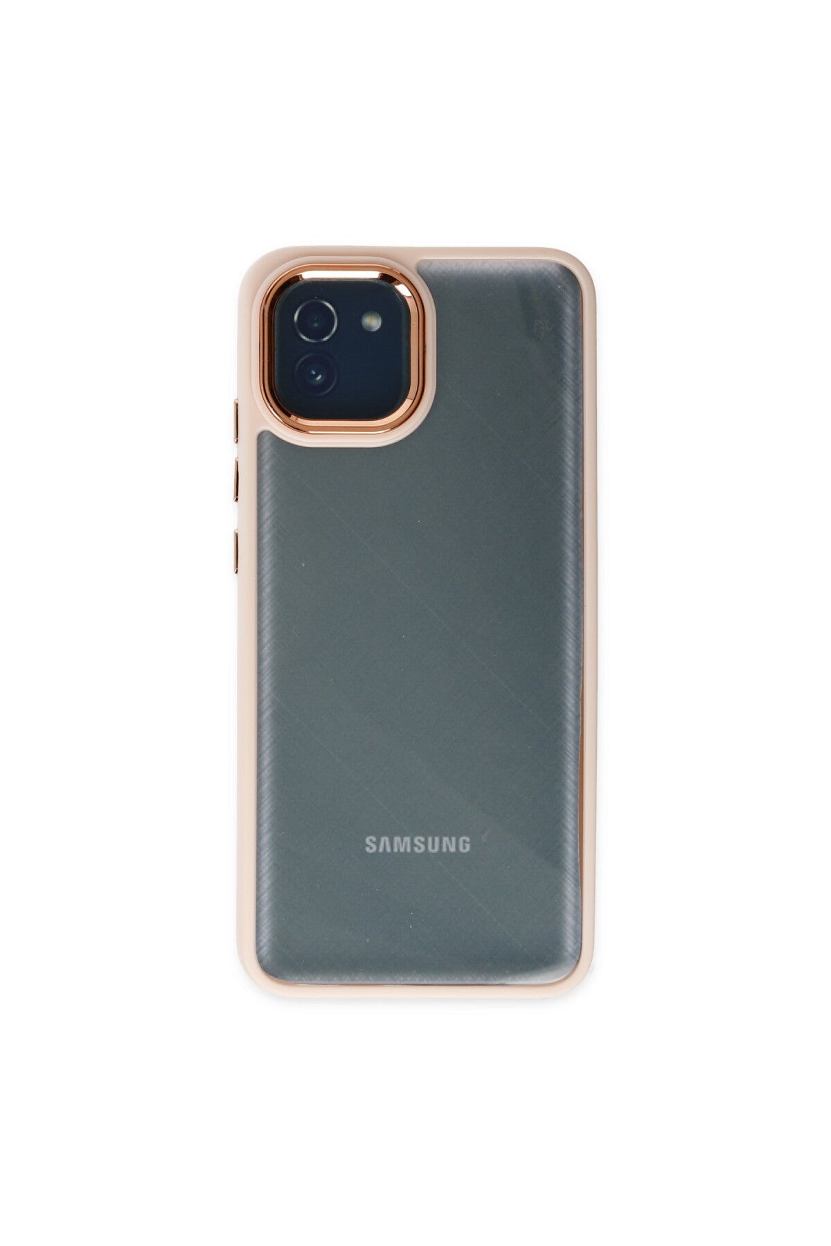 Samsung Galaxy A03 Uyumlu Kılıf Dora Kapak - Pudra