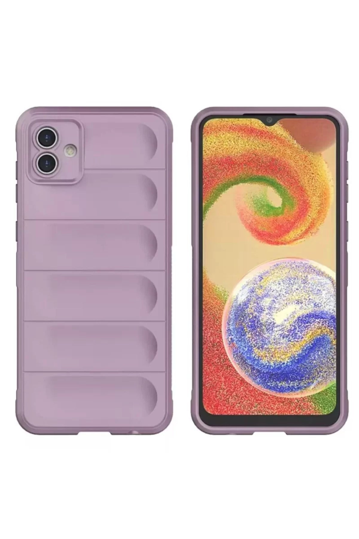 Samsung Galaxy A05 Uyumlu Kılıf Optimum Silikon - Mor
