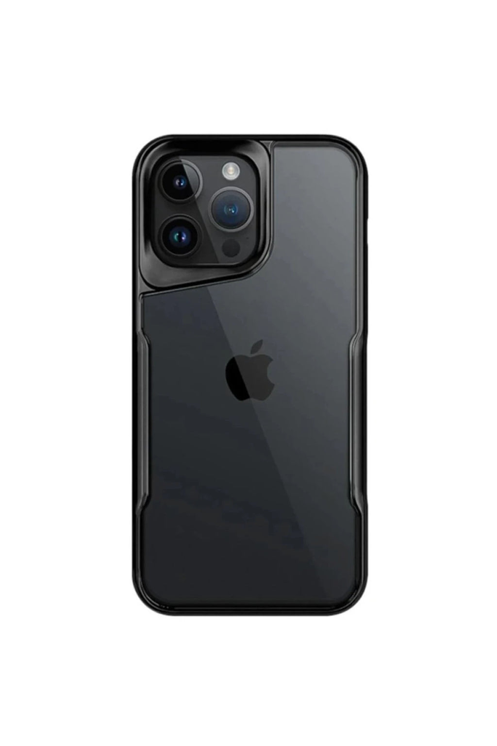 Apple iPhone 15 Pro Max Uyumlu Kılıf Boyi Silikon Kapak - Siyah