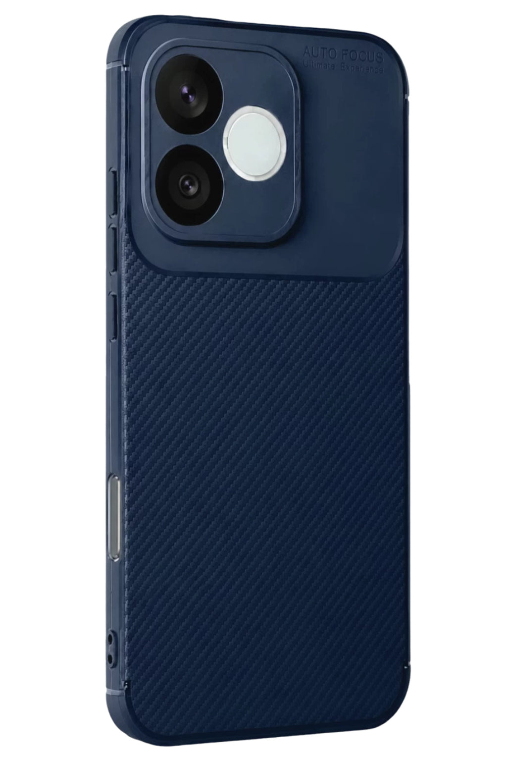 Huawei Honor 600 Lite Uyumlu Auto Focus Karbon Kapak - Lacivert