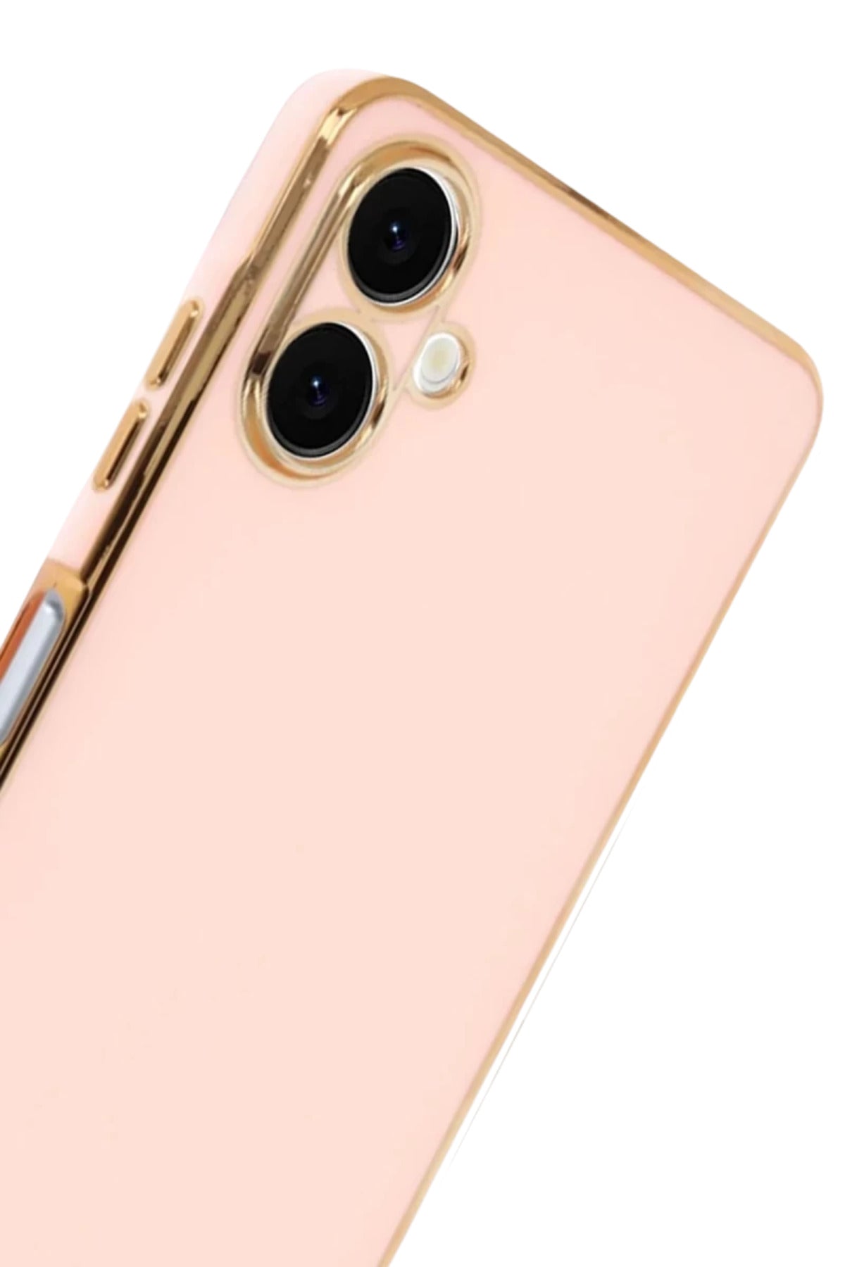 Samsung Galaxy A07 4G Uyumlu Volet Silikon - Pembe