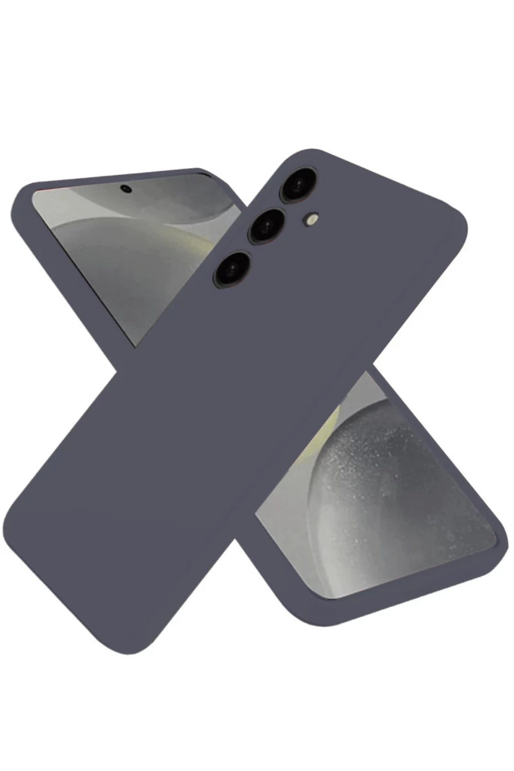 Samsung Galaxy A36 Uyumlu Kılıf First Silikon - Gri