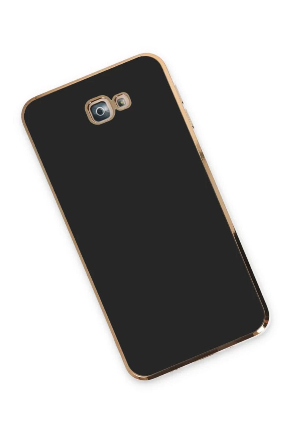 Samsung Galaxy J7 Prime Uyumlu Kılıf Volet Silikon - Siyah