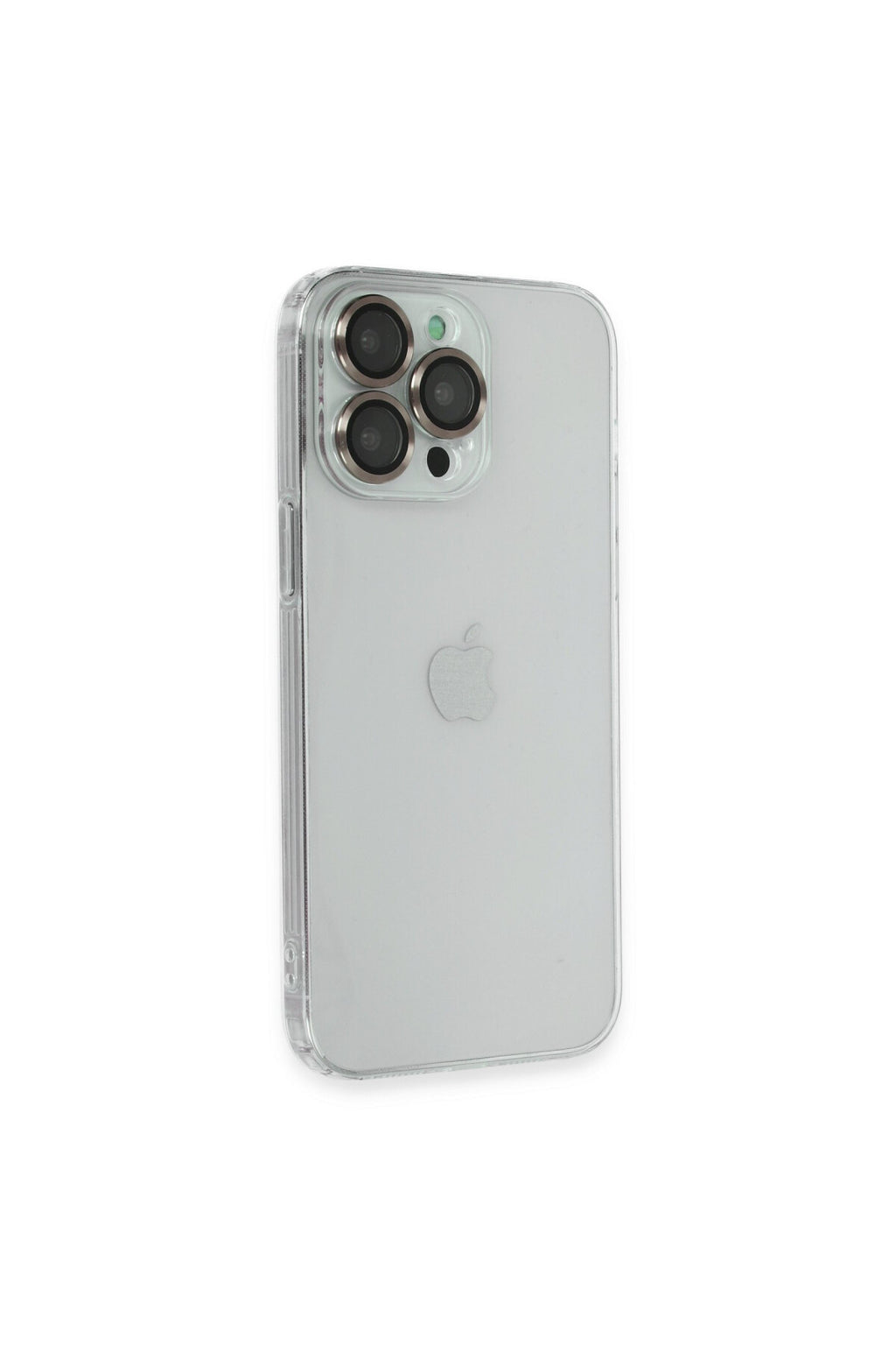 Apple iPhone 13 Pro Uyumlu Kılıf Luko Lens Silikon -Yeşil