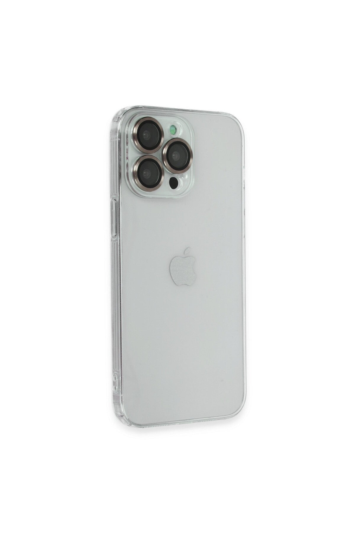 Apple iPhone 13 Pro Uyumlu Kılıf Luko Lens Silikon -Yeşil