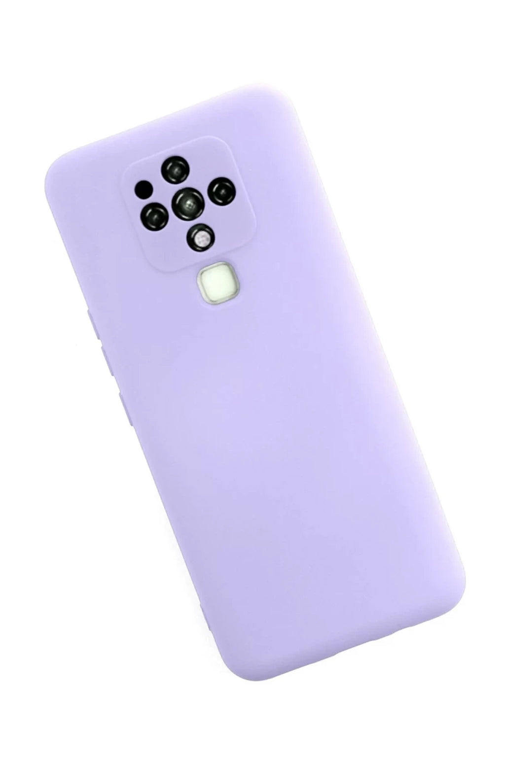 Tecno Camon 16 Uyumlu Kılıf Nano içi Kadife Silikon - Lila