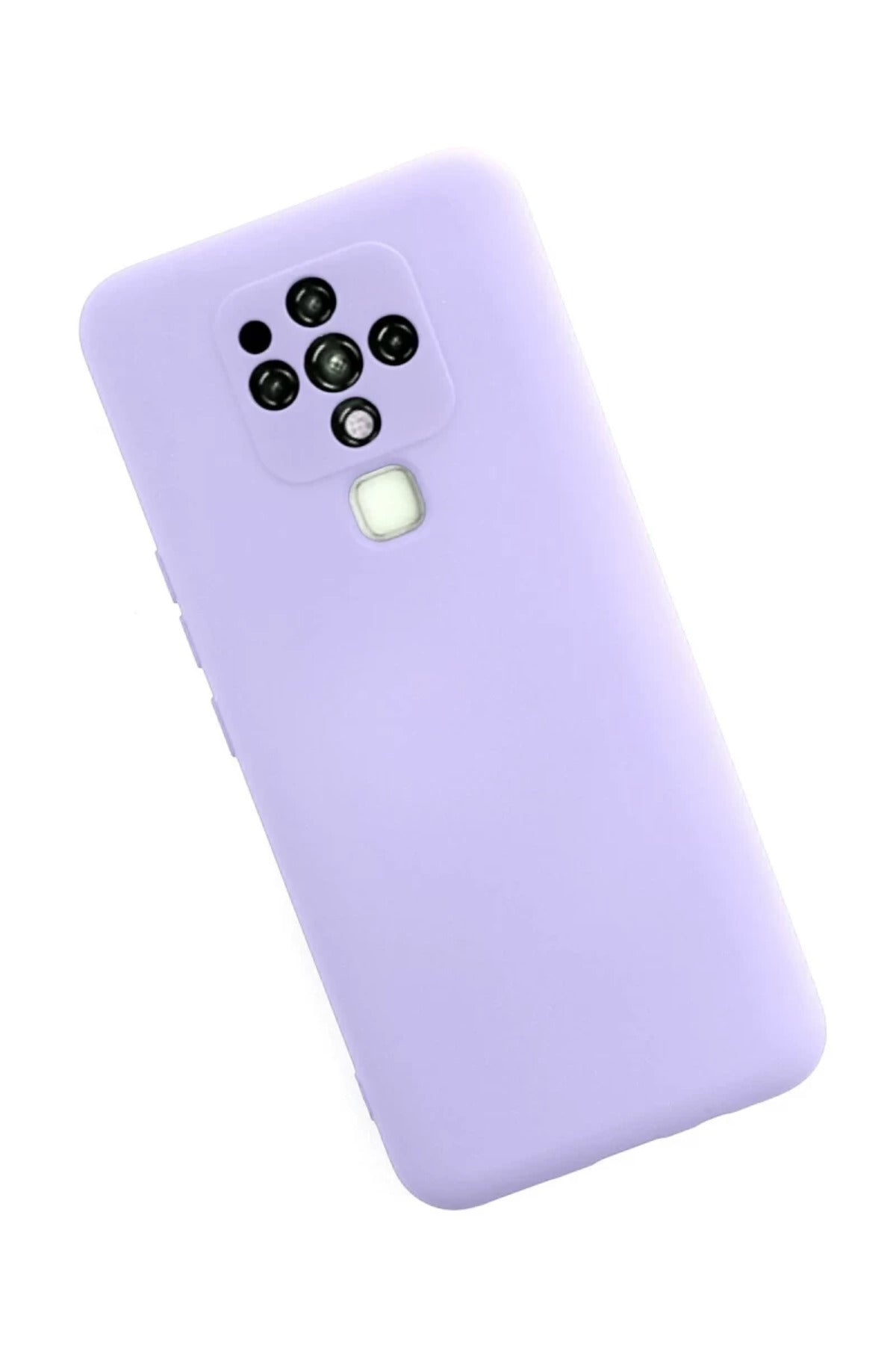 Tecno Camon 16 Uyumlu Kılıf Nano içi Kadife Silikon - Lila