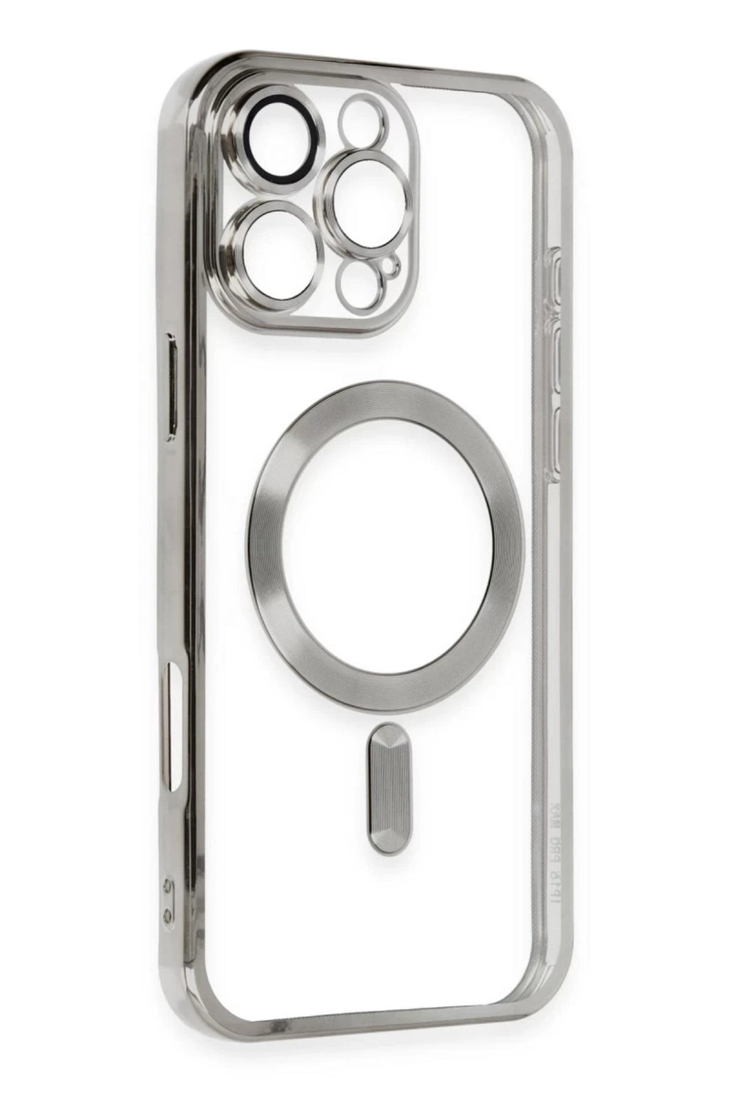 Apple iPhone 16 Pro Uyumlu Kılıf Kross Magneticsafe Kapak - Titan Gri