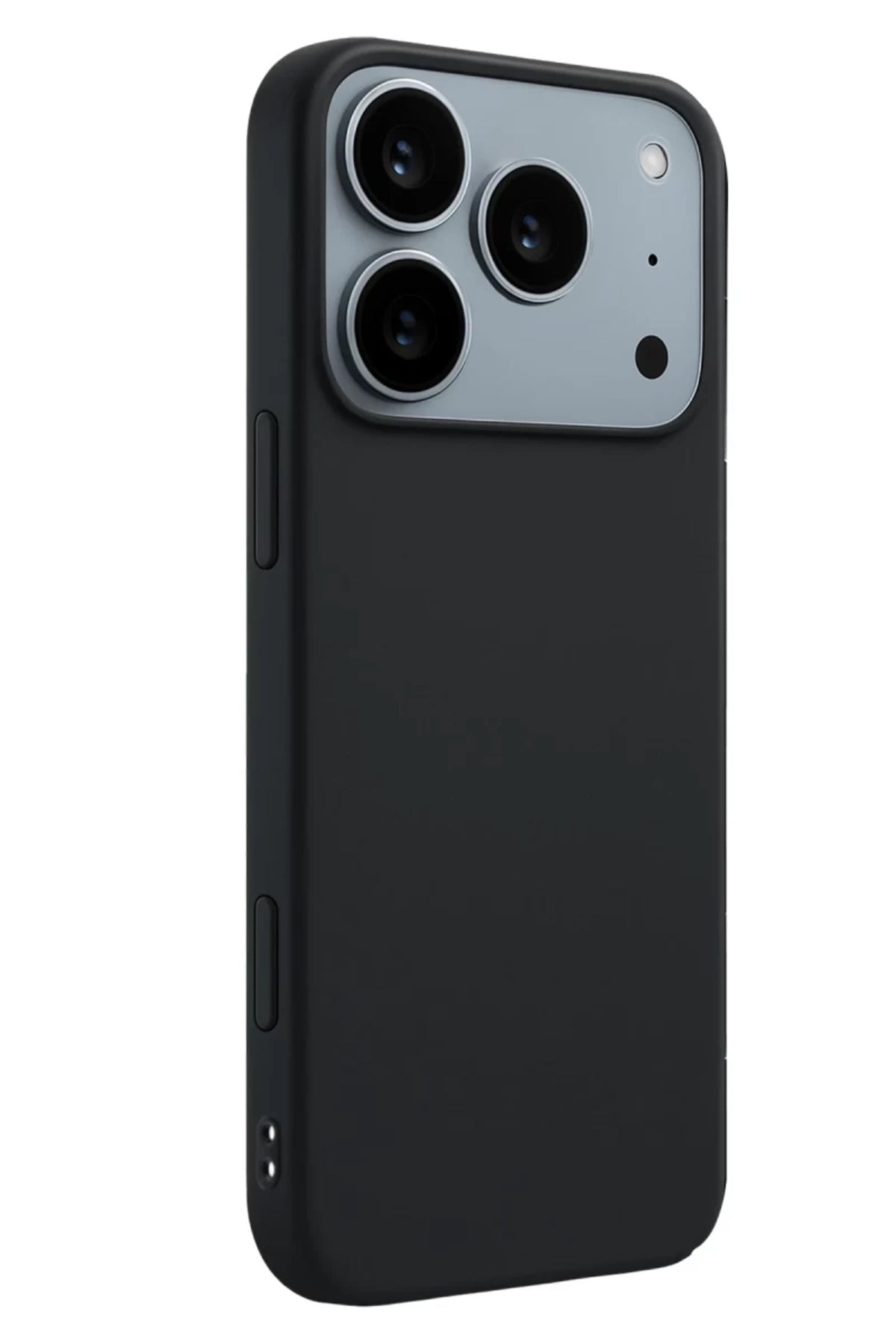 Apple iPhone 17 Pro Max Uyumlu First Silikon - Siyah