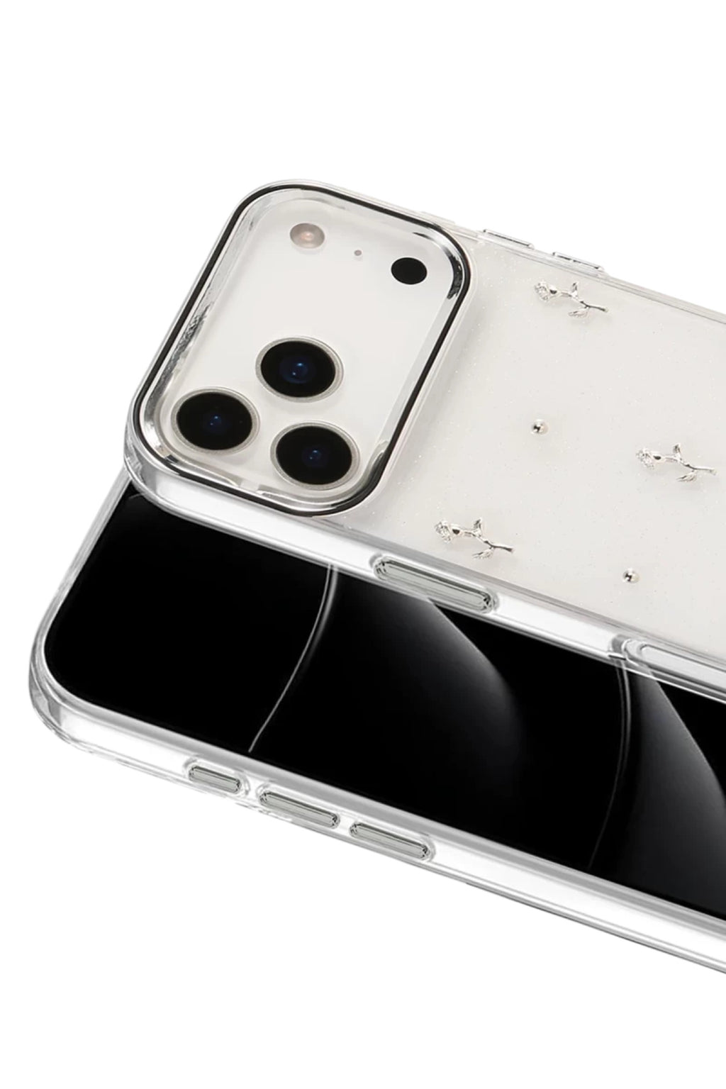 Apple iPhone 17 Pro Uyumlu Fiyonk Desenli Kapak - Desen 4