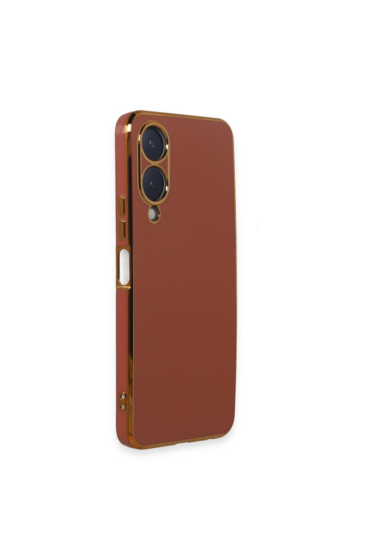 Vivo Y17S Uyumlu Kılıf Volet Silikon - Kırmızı