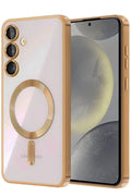 Samsung Galaxy A36 Uyumlu Kross Magneticsafe Kapak - Çöl Titanyum