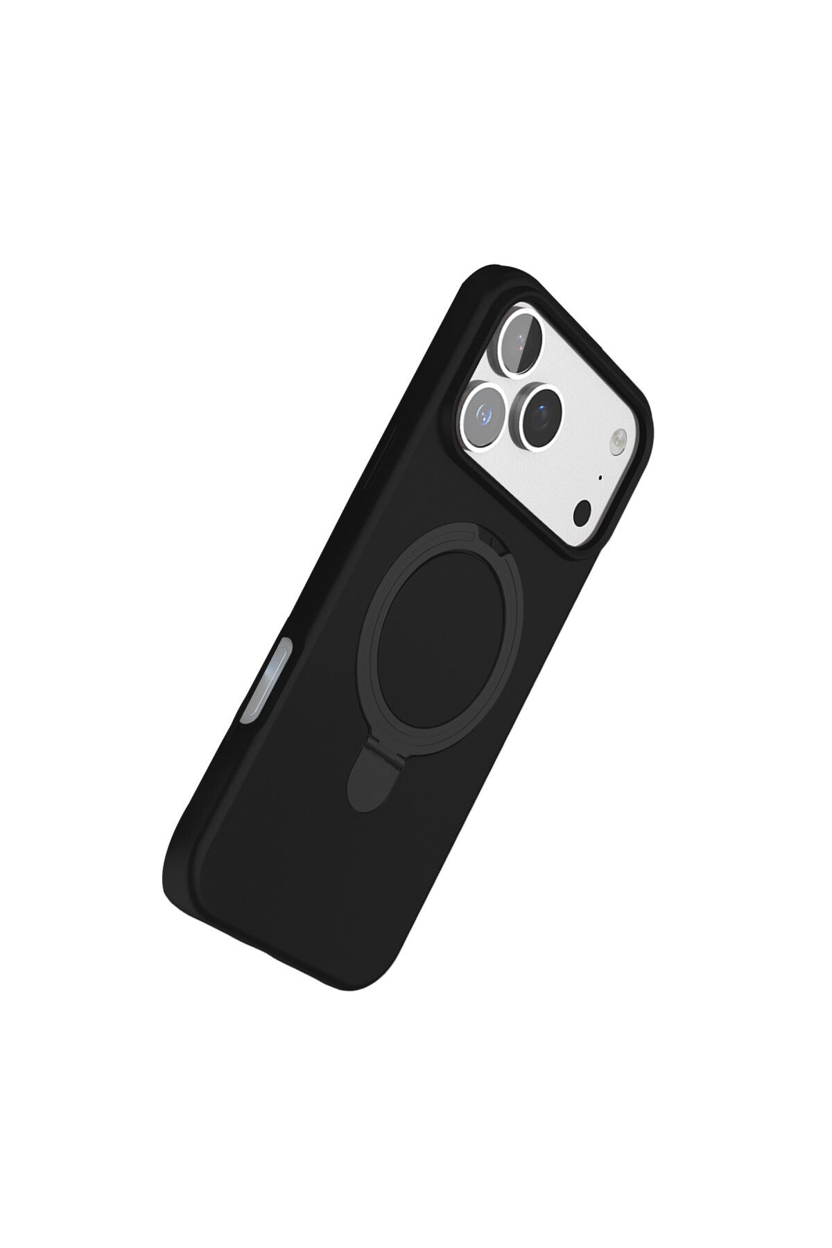 Apple iPhone 17 Pro Max Uyumlu Regal Magsafe Standlı Kapak - Siyah