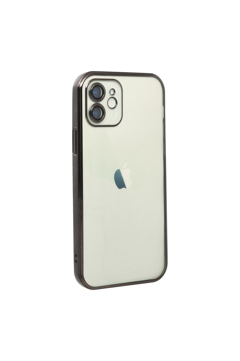 Apple iPhone 11 Uyumlu Kılıf Lensli Silikon - Siyah