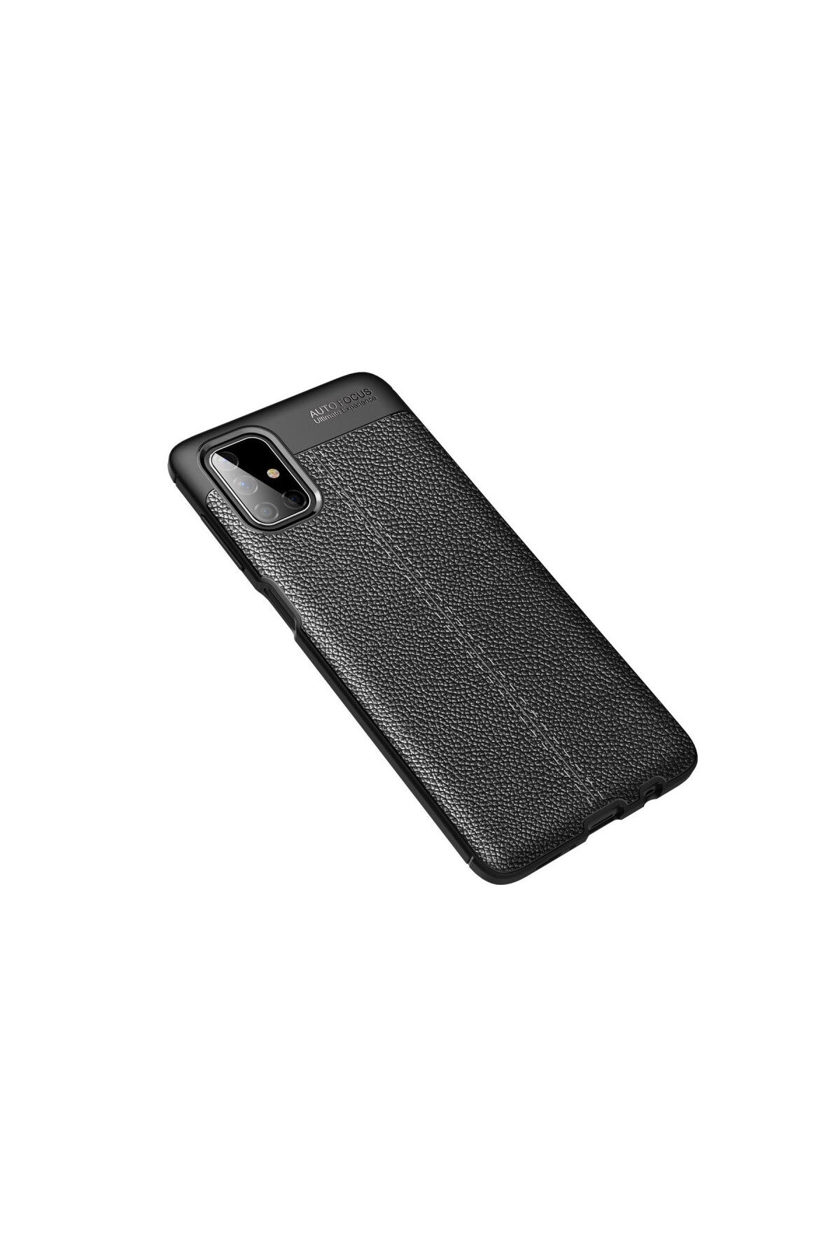 Samsung Galaxy M51 Uyumlu Kılıf Auto Focus Kapak - Siyah