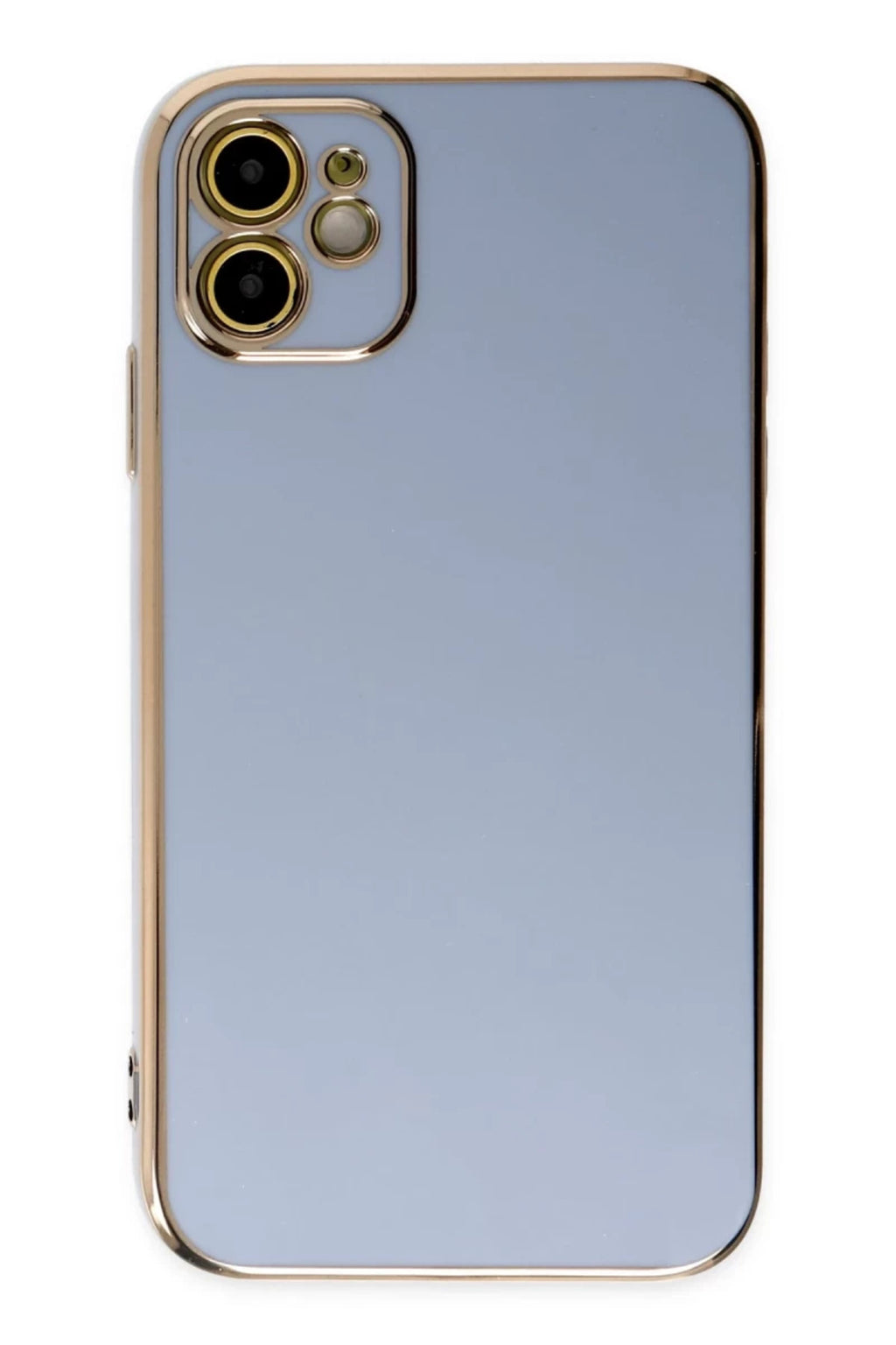 Apple iPhone 12 Uyumlu Kılıf Volet Silikon - Mavi