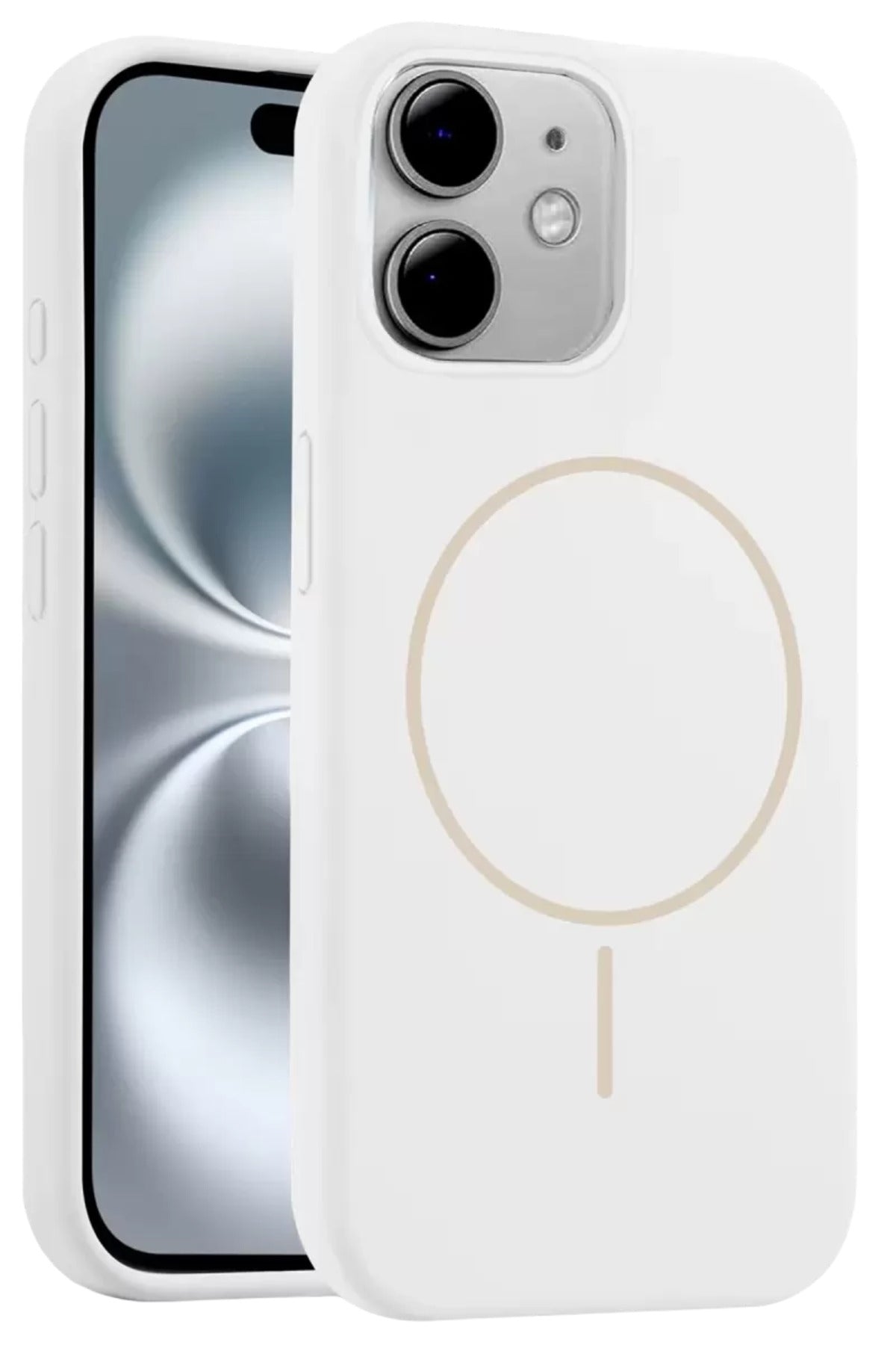 Joko Apple iPhone 11 Uyumlu Kılıf Jully Magsafe Kapak - Beyaz