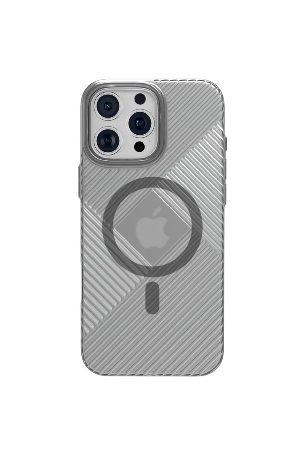 Joko Apple iPhone 15 Pro Max Uyumlu Stella PC Sert Magsafe Kılıf - Siyah