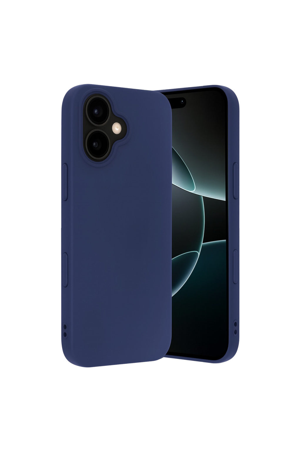 Apple iPhone 17 Uyumlu Nano içi Kadife Silikon - Lacivert